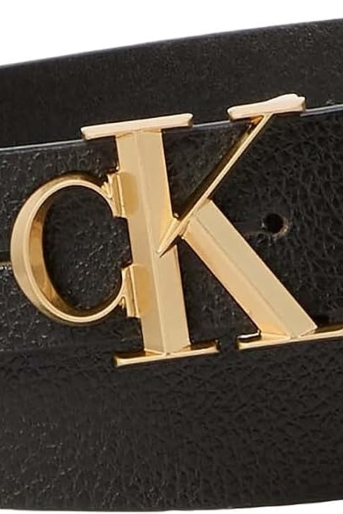 CALVIN KLEIN LVFG FACET CK BUCKLE PEBBLE  en color   (4)
