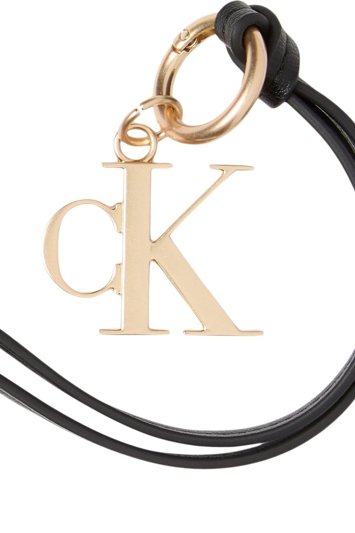 CALVIN KLEIN LVFG CK WALLET CK KEY FOB en color NEGRO  (2)