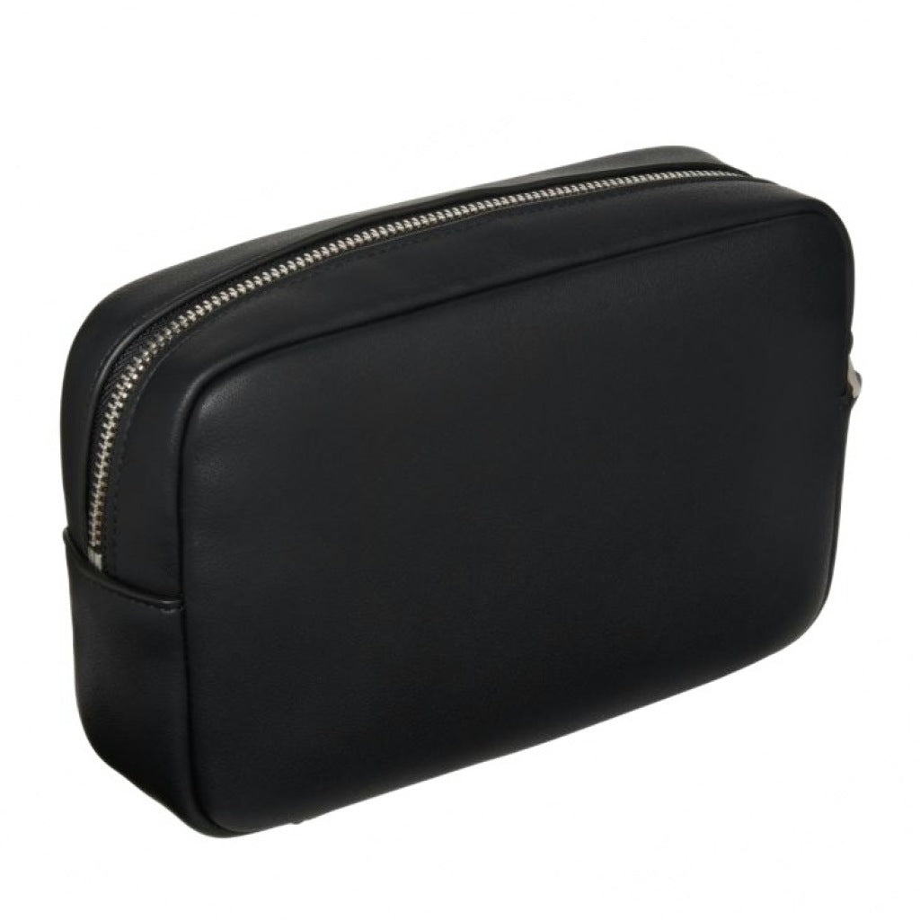 CALVIN KLEIN LVDG RAISED POUCH W HANDLE en color NEGRO  (5)