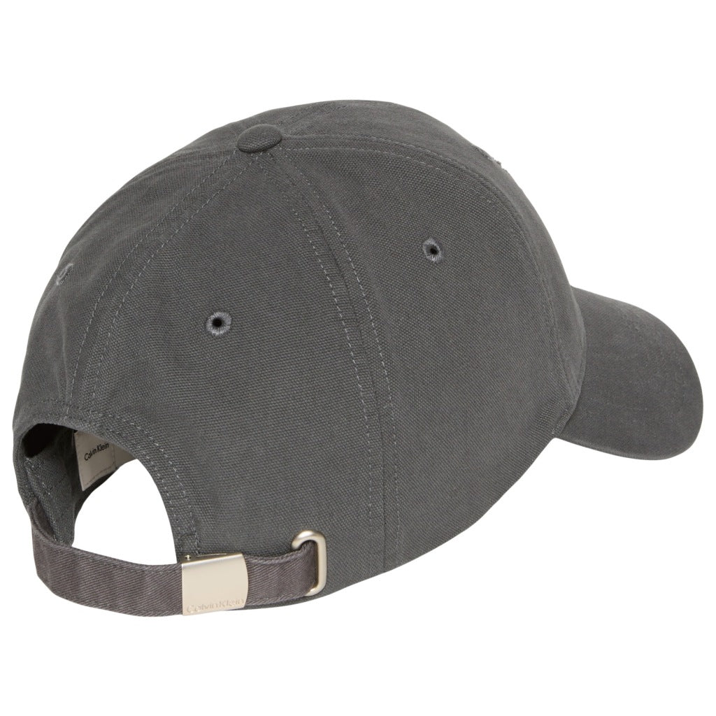 CALVIN KLEIN LVDG WASHED COTTON CANVAS SMA en color GRIS  (5)