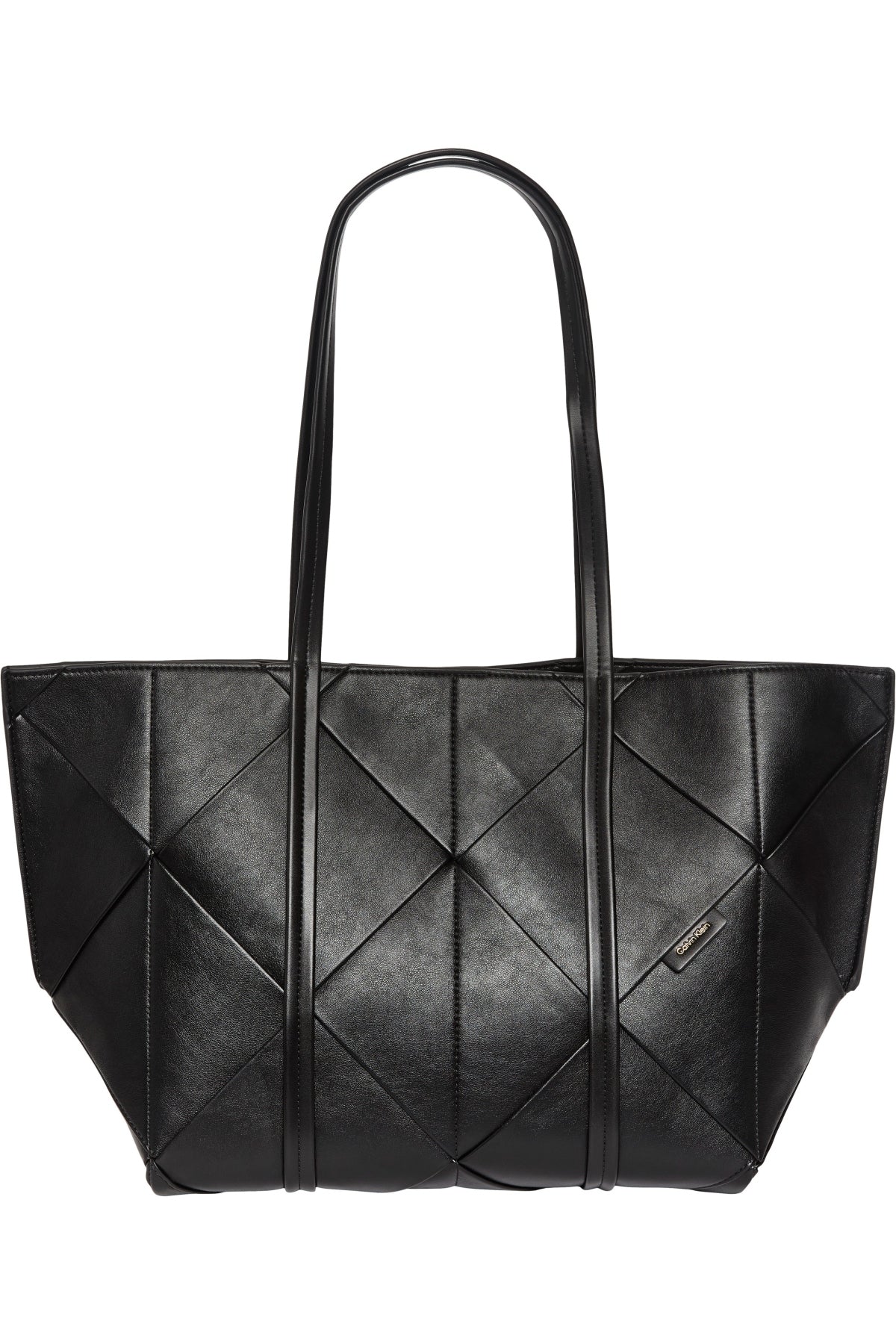 CALVIN KLEIN LVFG WOVEN MEDIUM CARRYALL en color NEGRO  (2)