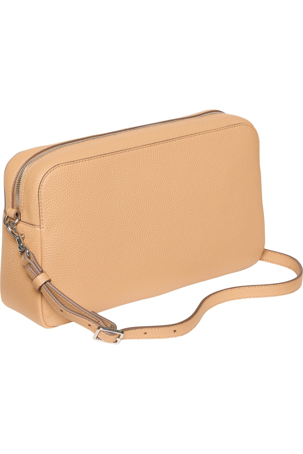 CALVIN KLEIN LVFG WEBBING X STRAP CAMERA en color MARRON CLARO  (2)