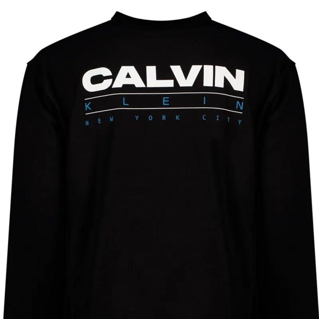 CALVIN KLEIN LVLGG PREMIUM TERRY GRAPHIC en color NEGRO  (6)