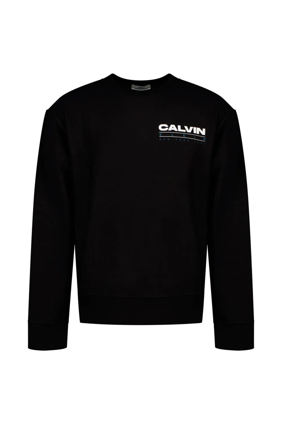CALVIN KLEIN LVLGG PREMIUM TERRY GRAPHIC en color NEGRO  (1)