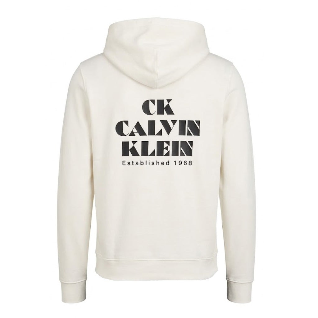 CALVIN KLEIN LVRGG TERRY EU GRAPHIC HOODIE en color BLANCO  (5)
