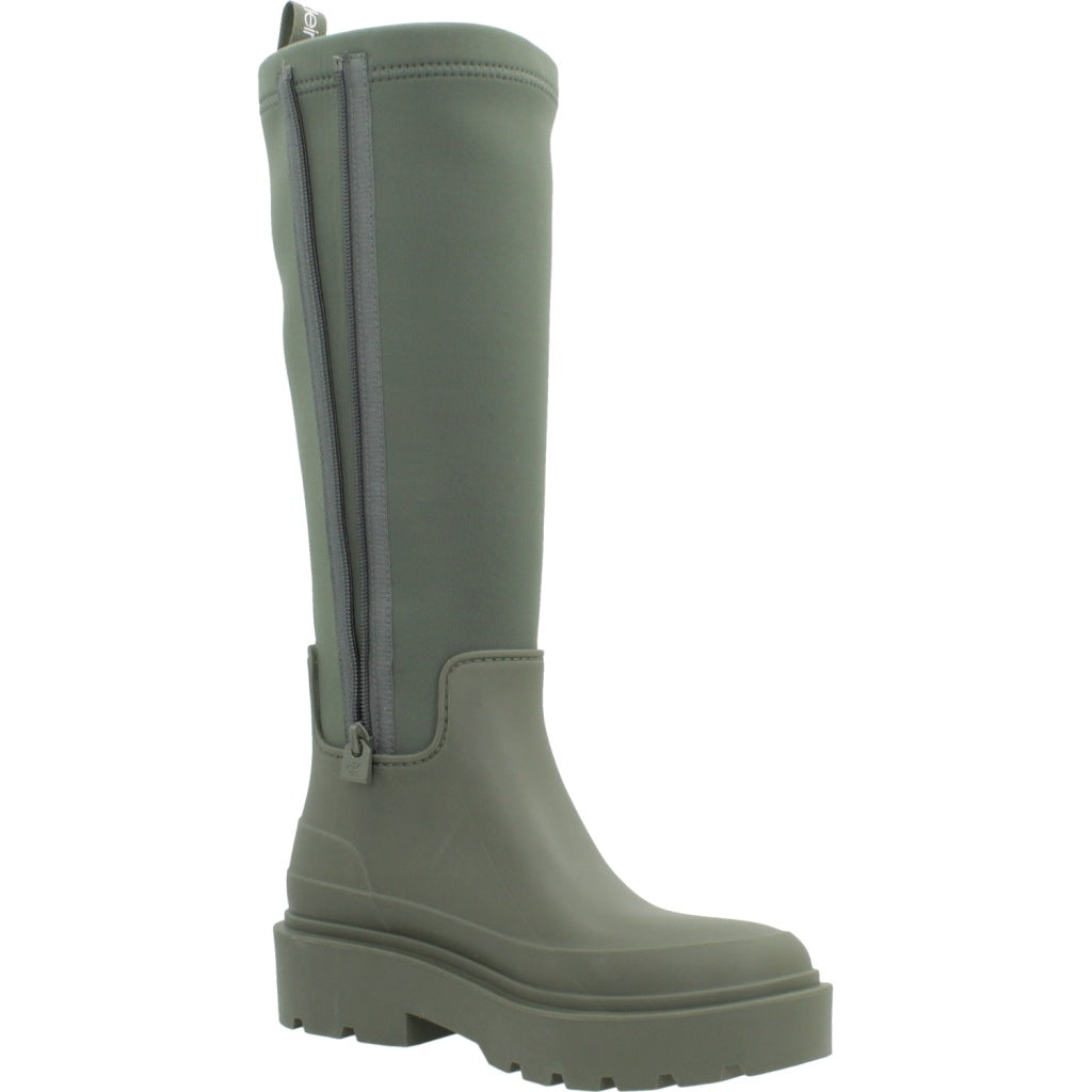 CALVIN KLEIN RAINBOOT HIGH RUBBER NEO en color VERDE  (5)