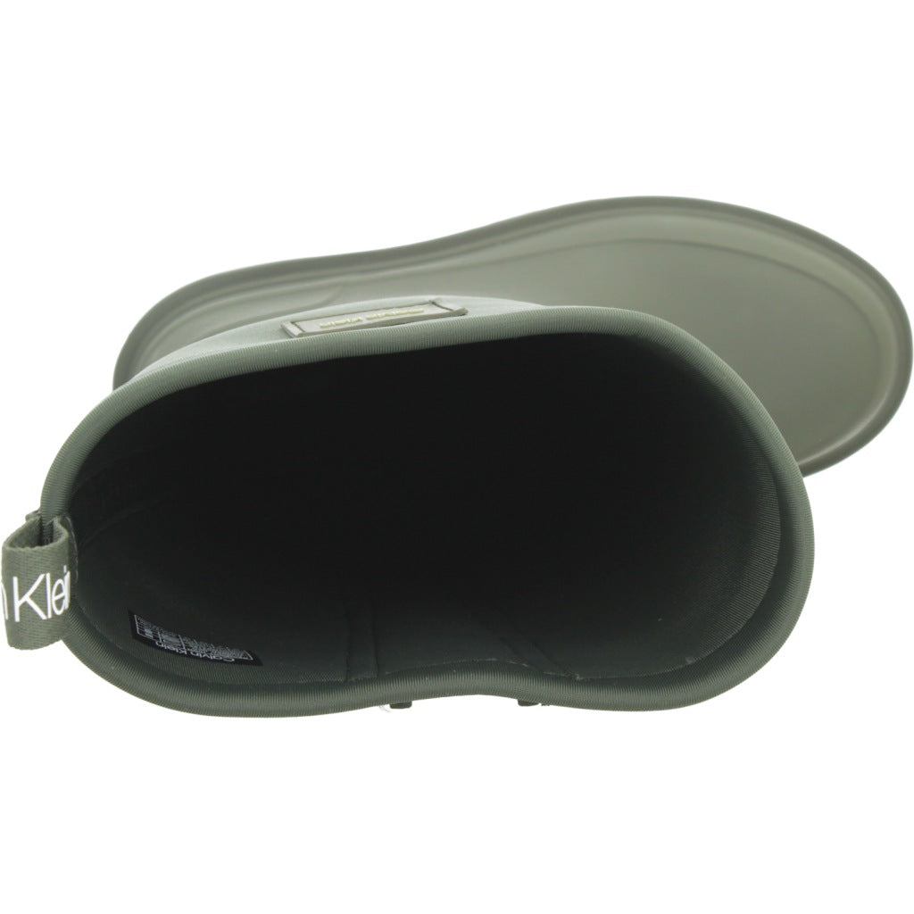 CALVIN KLEIN RAINBOOT HIGH RUBBER NEO en color VERDE  (7)