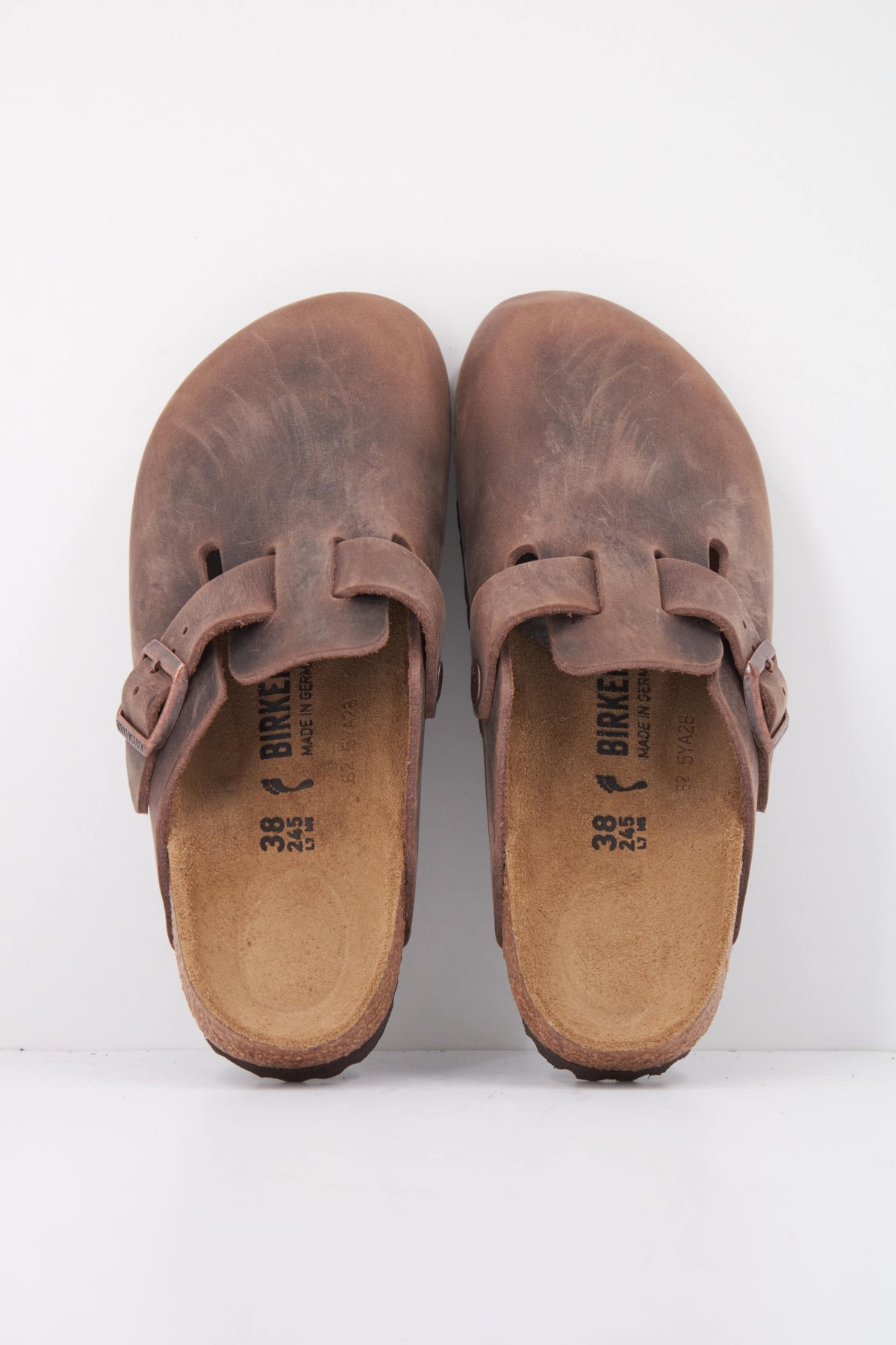 BIRKENSTOCK BOSTON NU en color MARRON  (3)