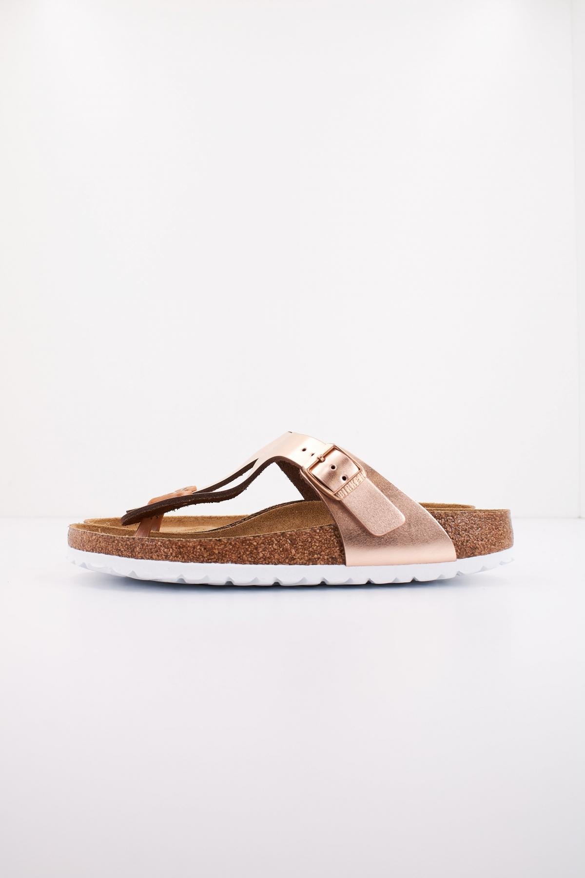 BIRKENSTOCK GIZEH NATURAL LEATHER en color BRONCE  (1)