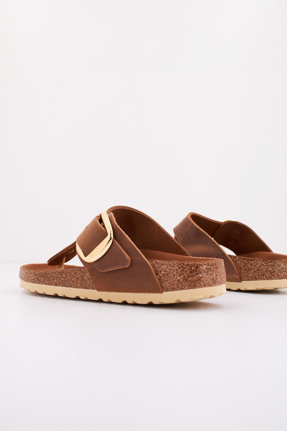 BIRKENSTOCK GIZEH BIG BUCKLE OILED LE en color MARRON  (3)