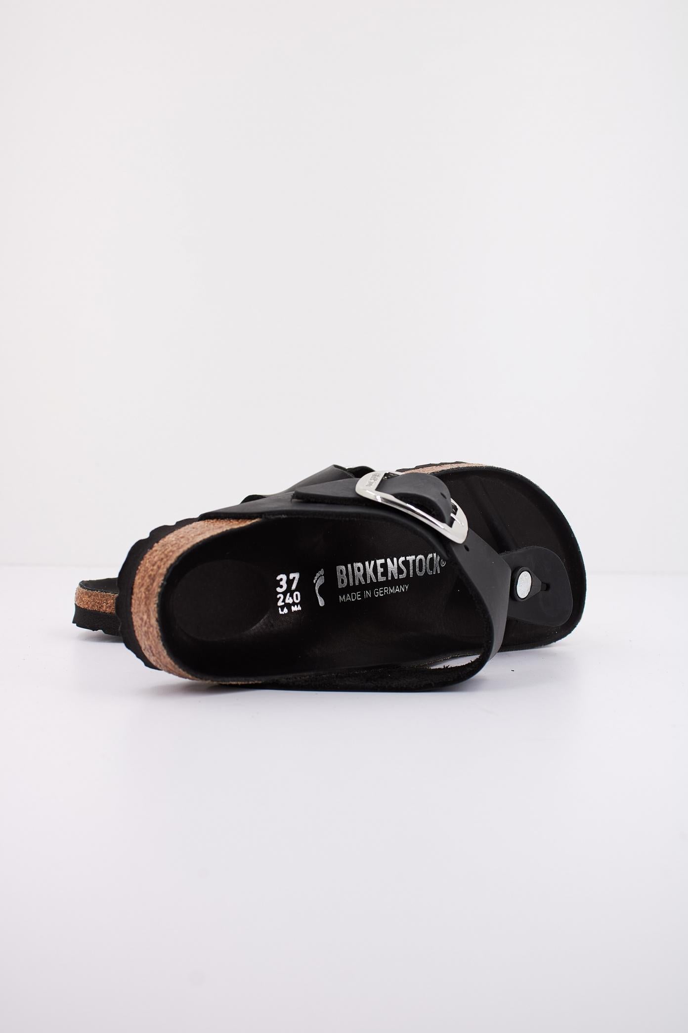 BIRKENSTOCK GIZEH BIG BUCKLE OILED LE en color NEGRO  (4)