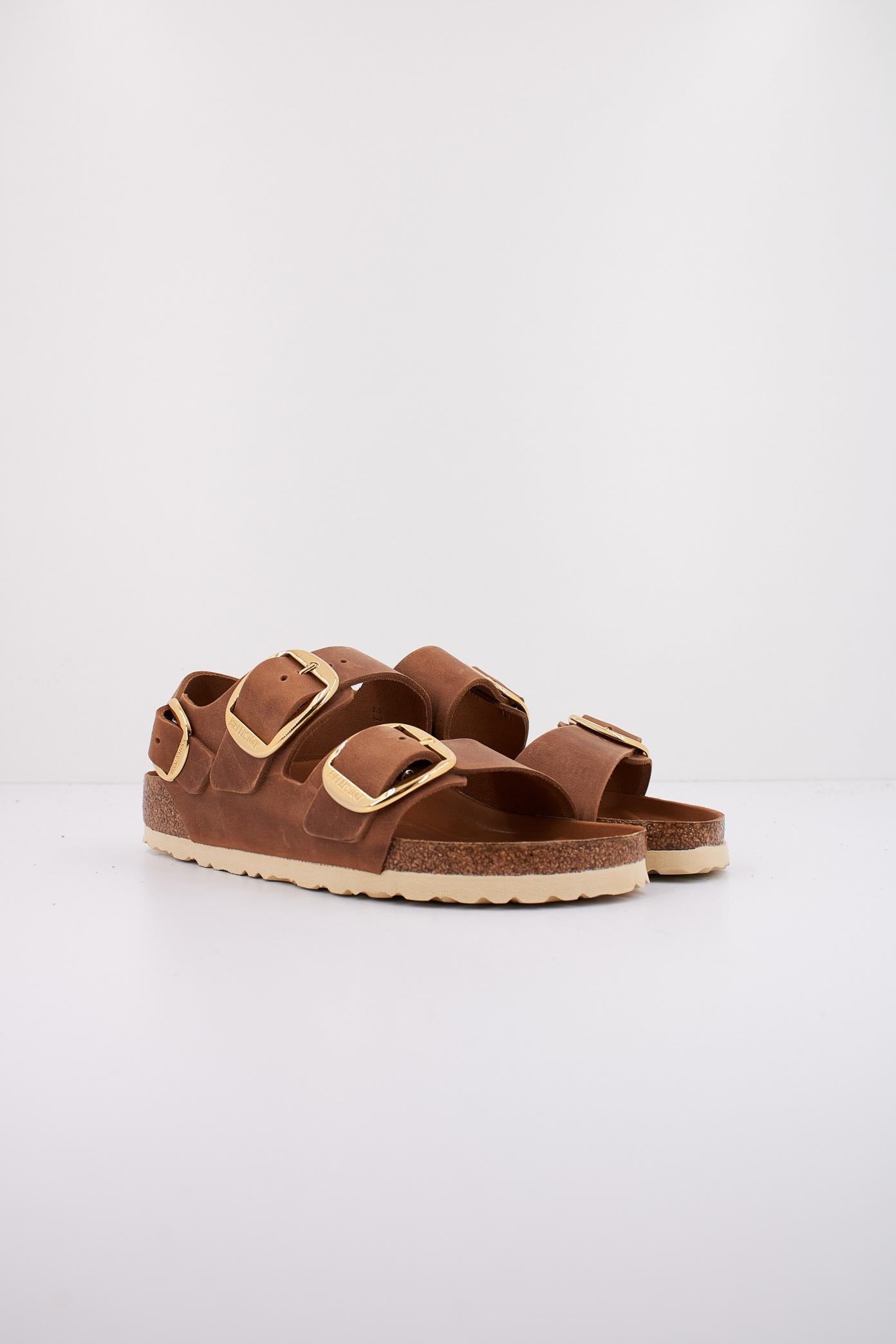 BIRKENSTOCK MILANO BIG BUCKLE OILED L en color MARRON  (2)