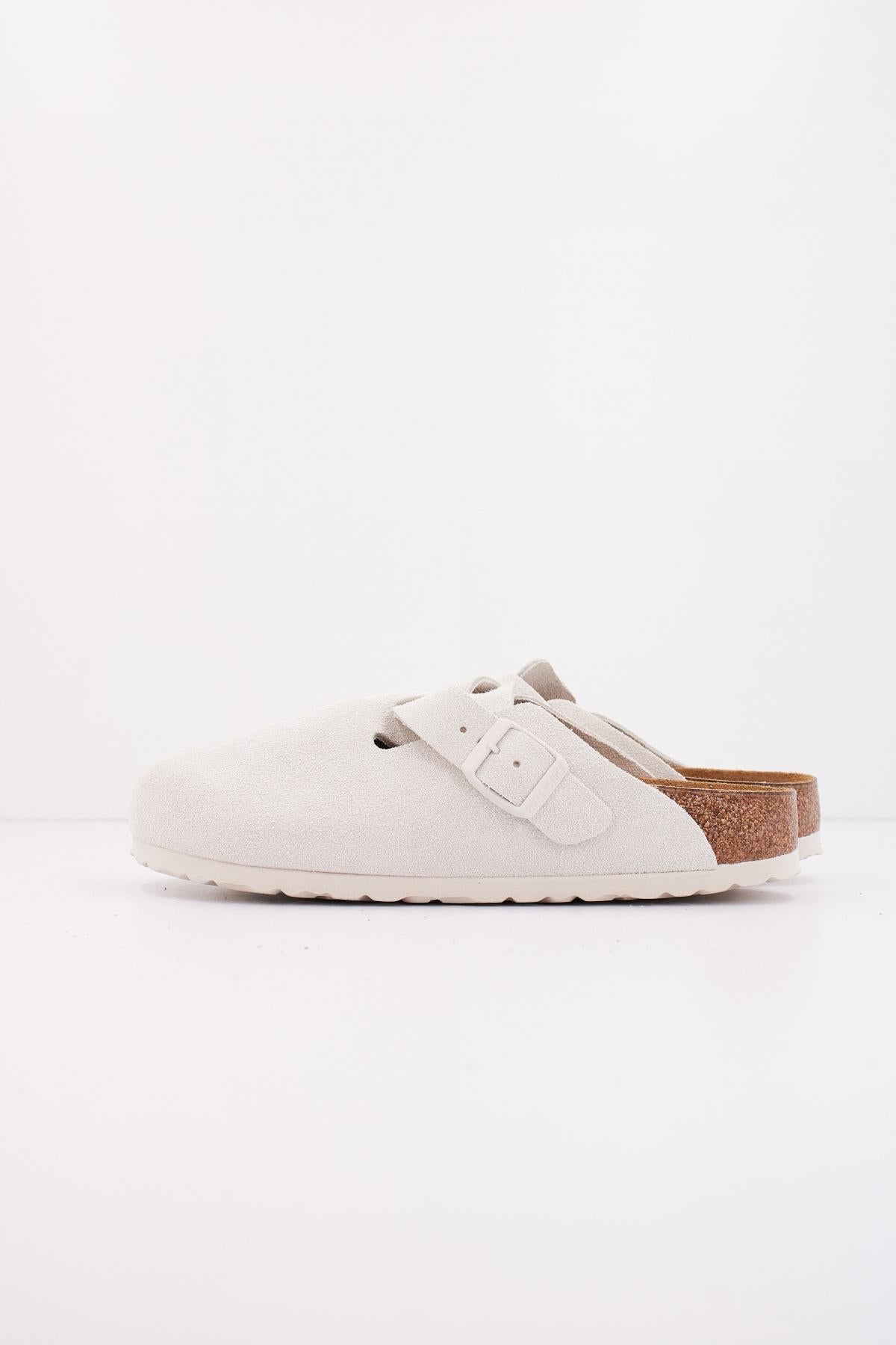 BIRKENSTOCK BOSTON SUEDE LEATHER en color BLANCO  (1)