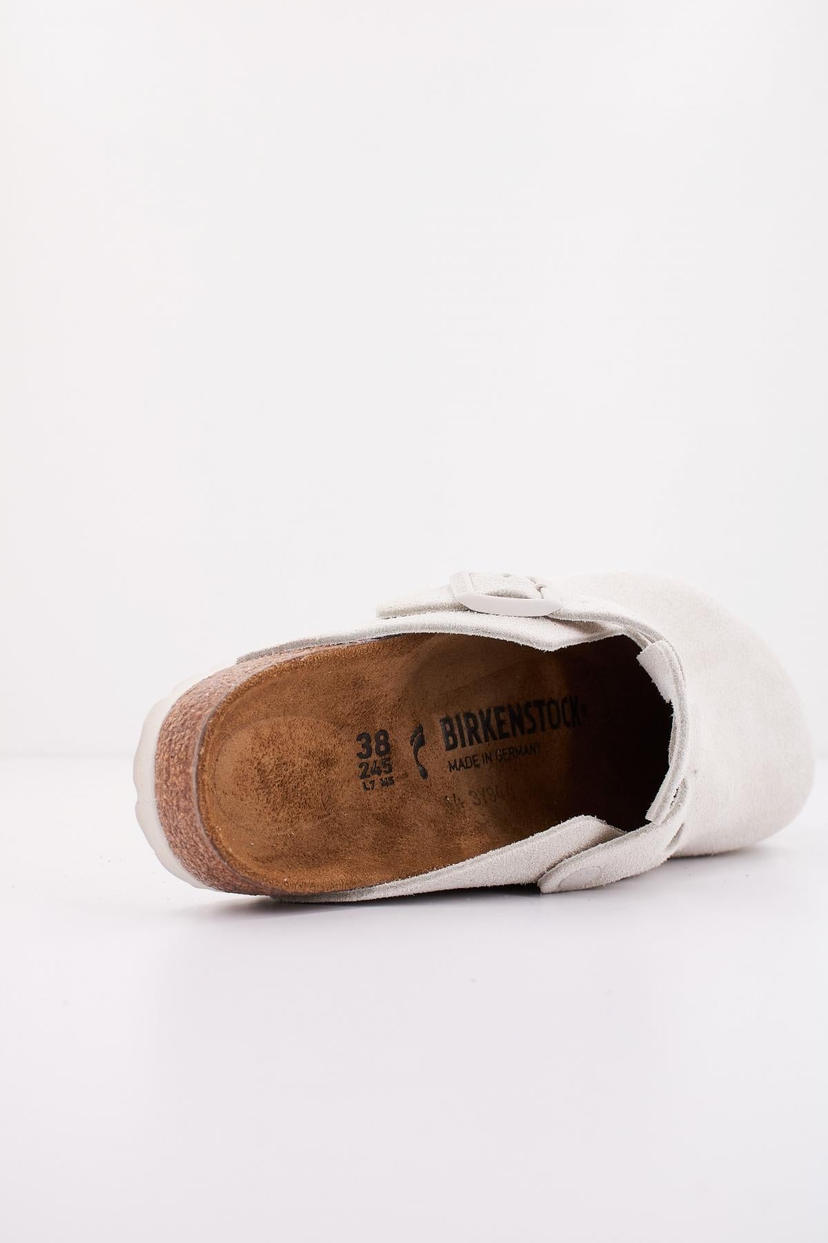 BIRKENSTOCK BOSTON SUEDE LEATHER en color BLANCO  (4)