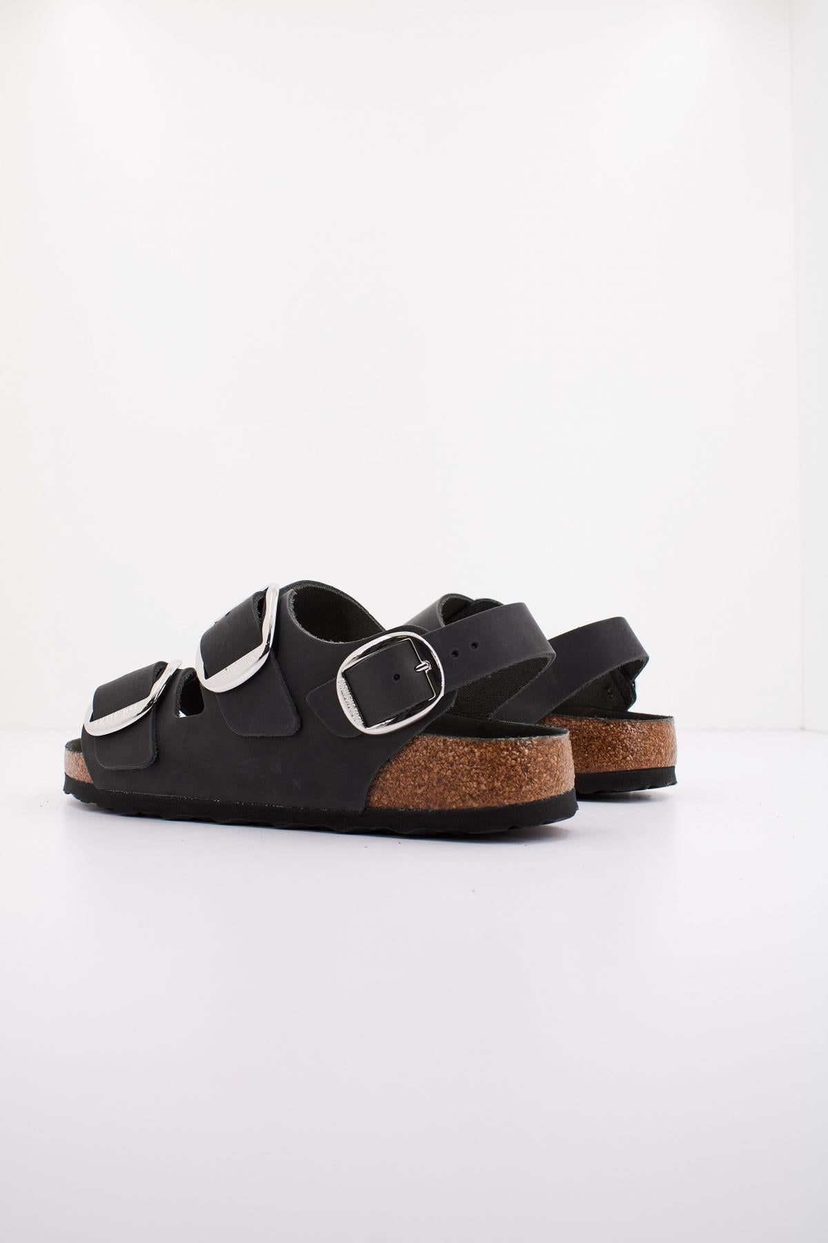 BIRKENSTOCK MILANO BIG BUCKLE OILED L en color NEGRO  (3)