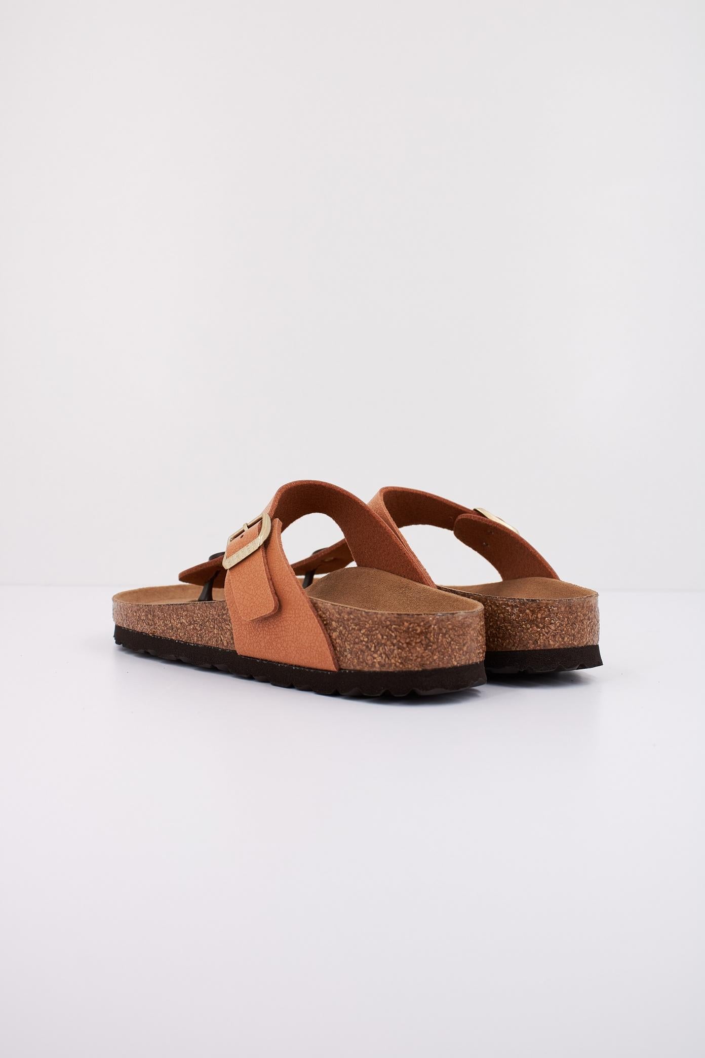 BIRKENSTOCK GIZEH BIRKO-FLOR NUBUCK en color MARRON CLARO  (4)