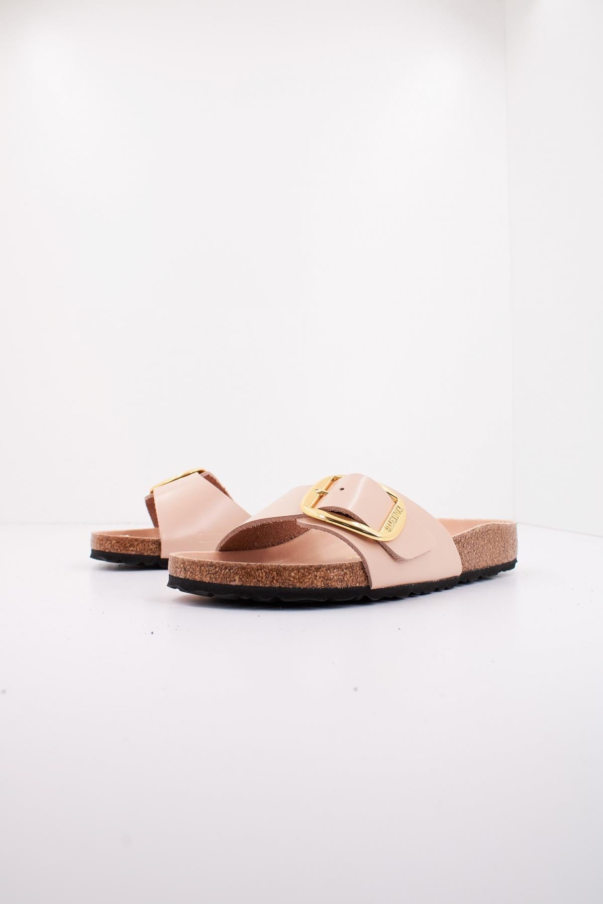 BIRKENSTOCK MADRID BIG BUCKLE NATURAL en color NUDE  (2)