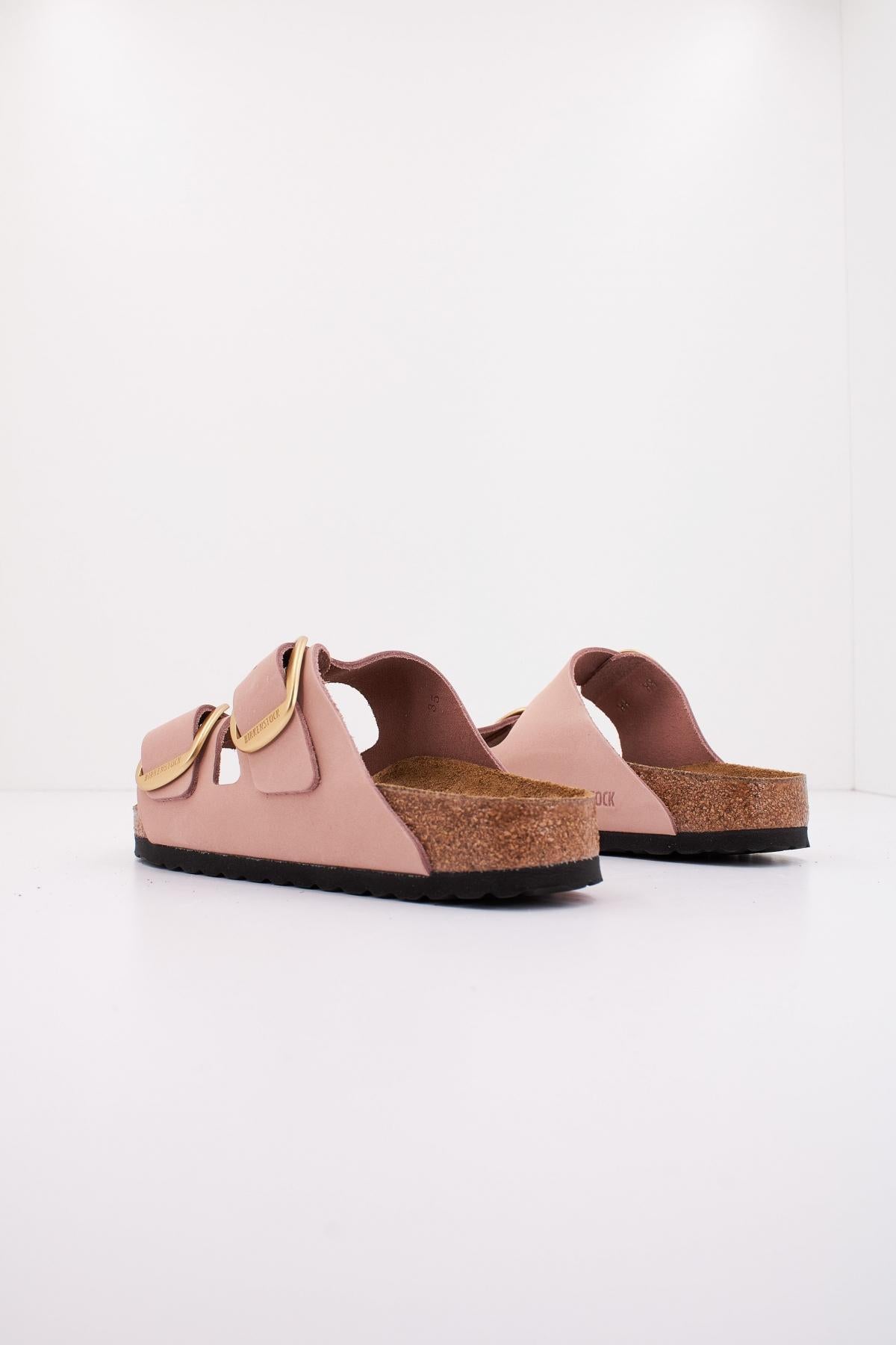 BIRKENSTOCK ARIZONA BIG BUCKLE NUBUCK en color NUDE  (3)