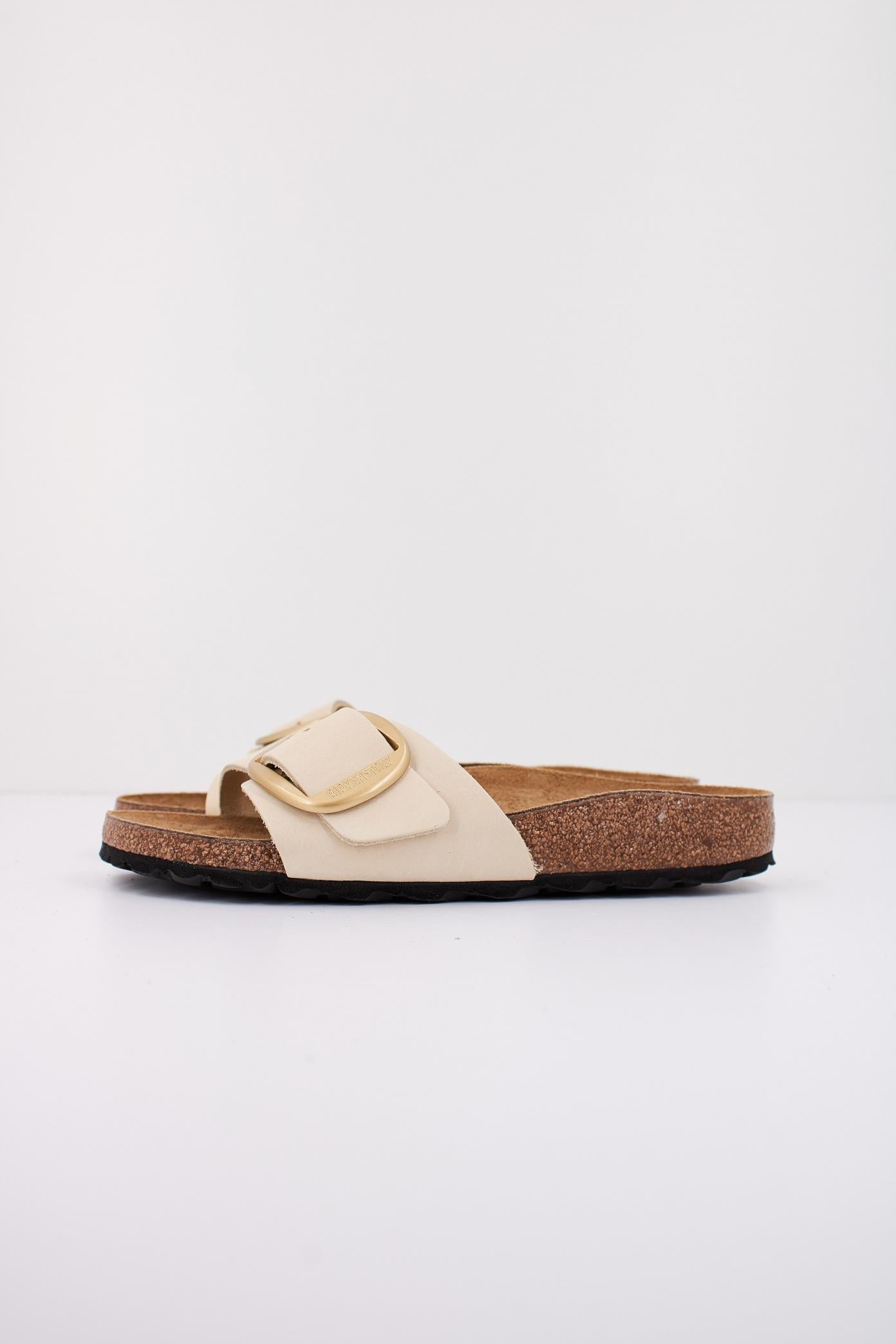 BIRKENSTOCK MADRID BIG BUCKLE NUBUCK en color BLANCO  (1)