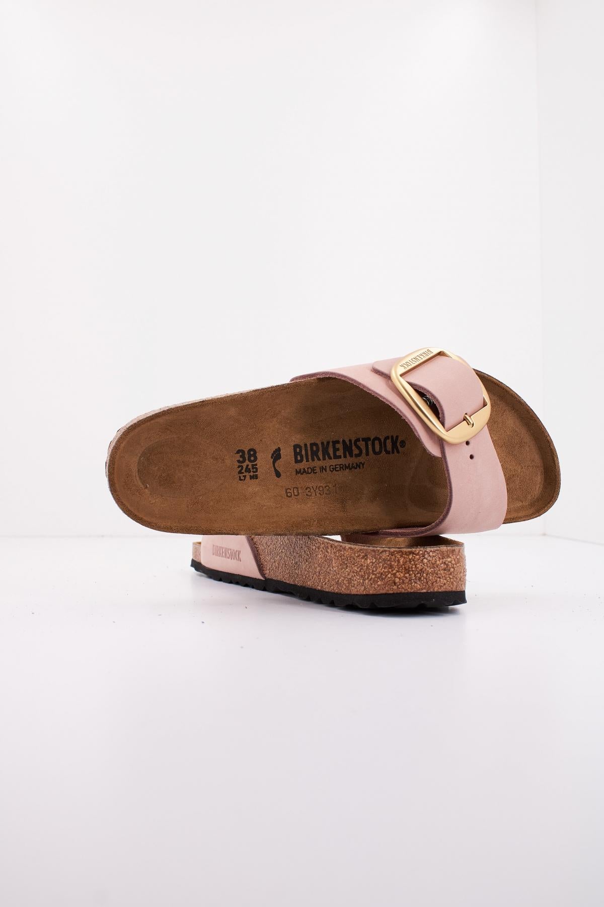 BIRKENSTOCK MADRID BIG BUCKLE NUBUCK en color NUDE  (4)