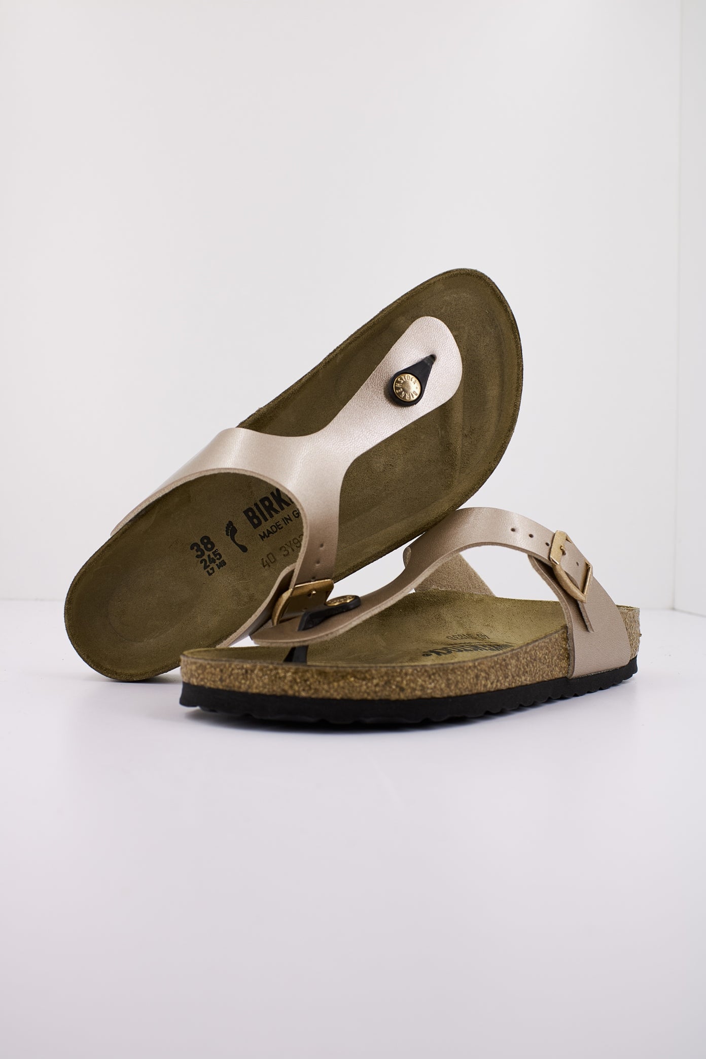 BIRKENSTOCK GIZEH BIRKO-FLOR en color BRONCE  (4)