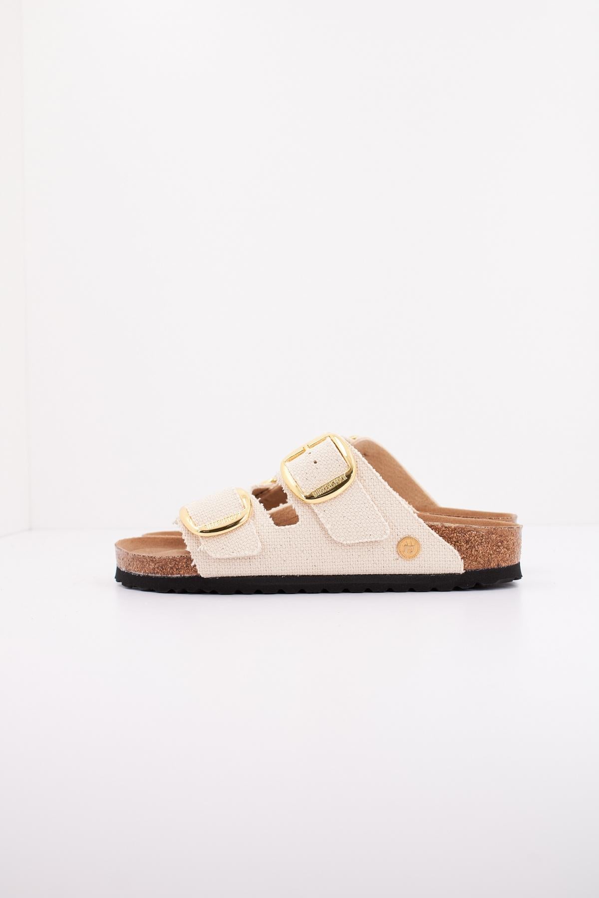 BIRKENSTOCK ARIZONA BIG BUCKLE RIVET LOGO en color BEIS  (1)