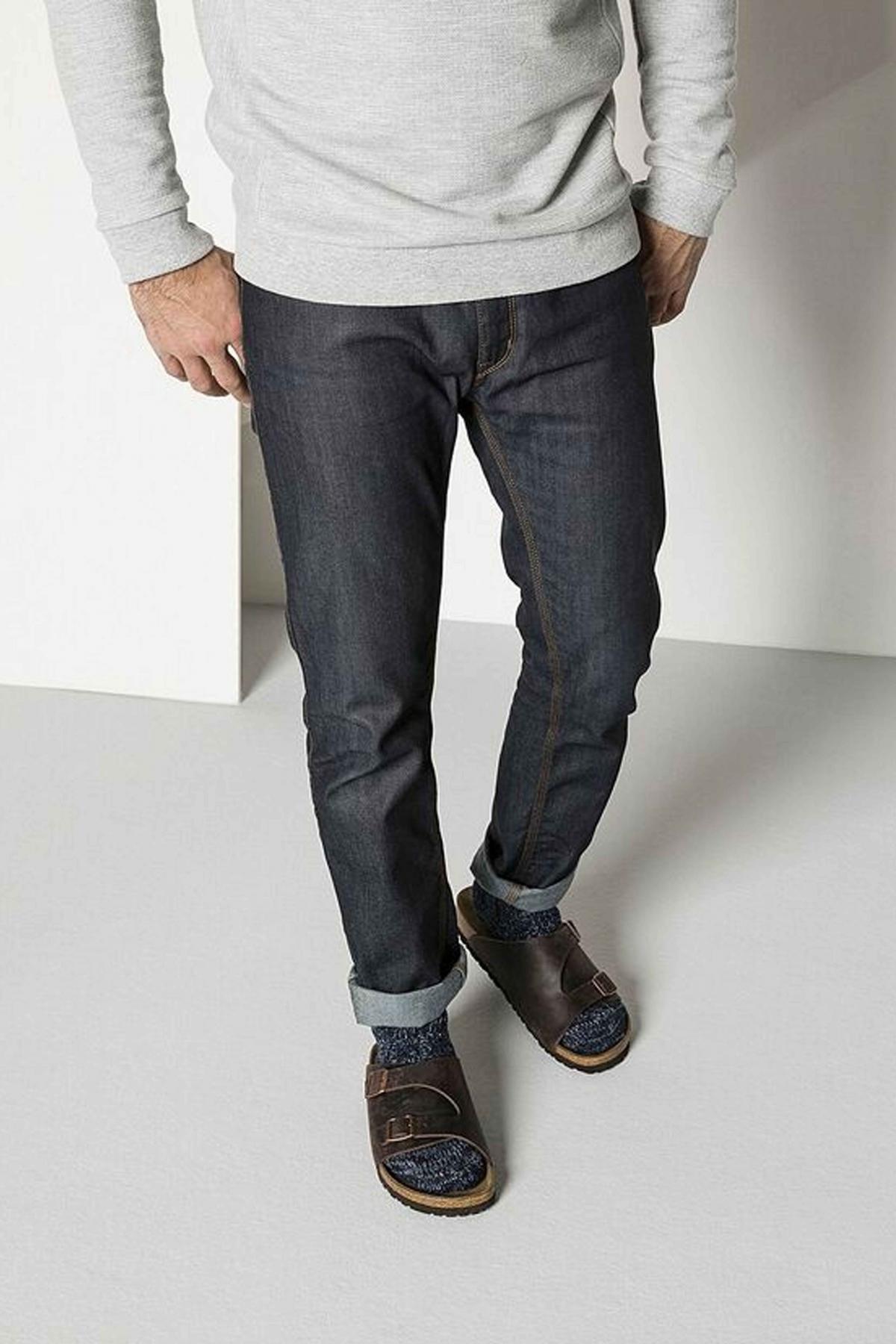 BIRKENSTOCK COTTON TWIST MEN en color AZUL  (3)