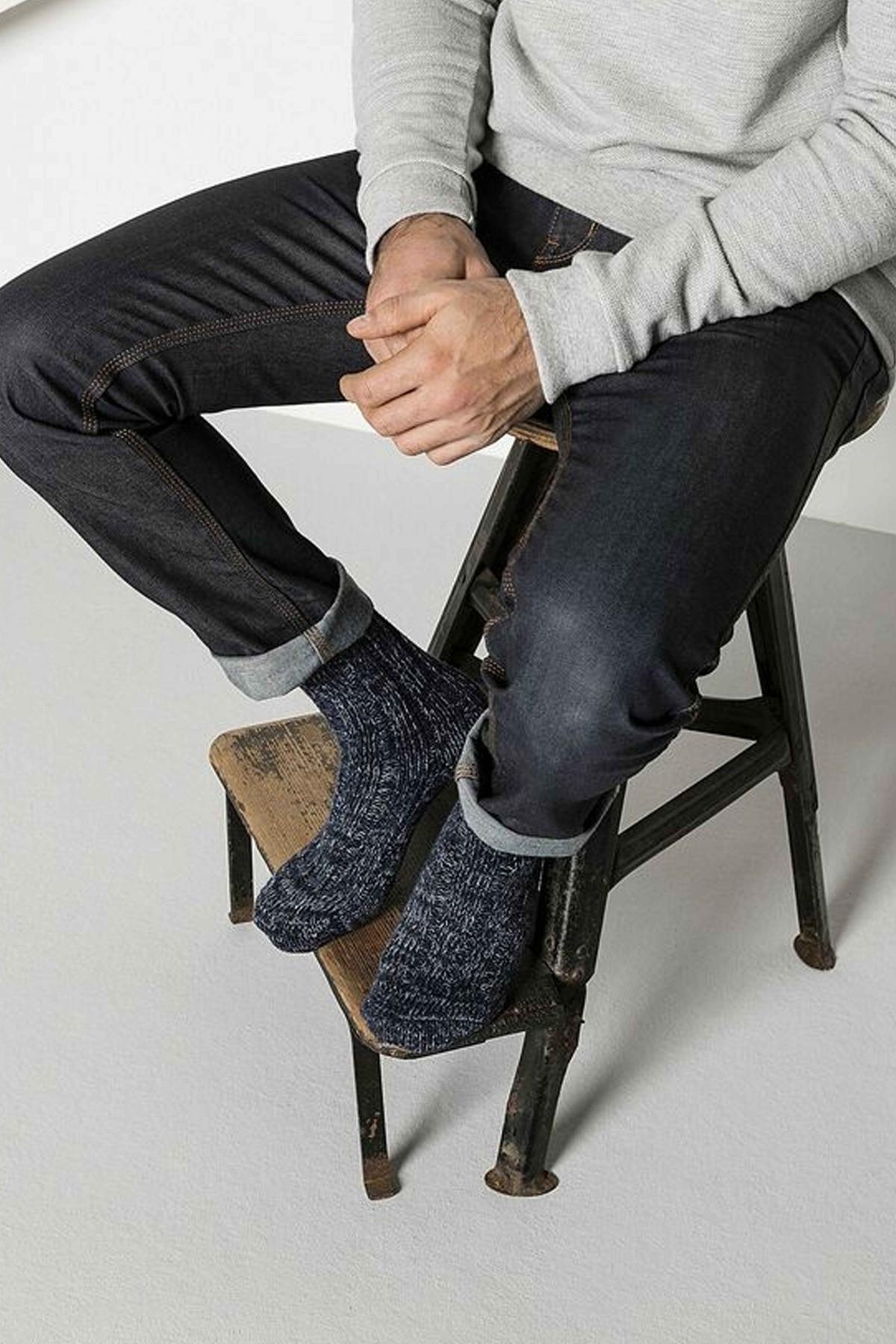 BIRKENSTOCK COTTON TWIST MEN en color AZUL  (4)