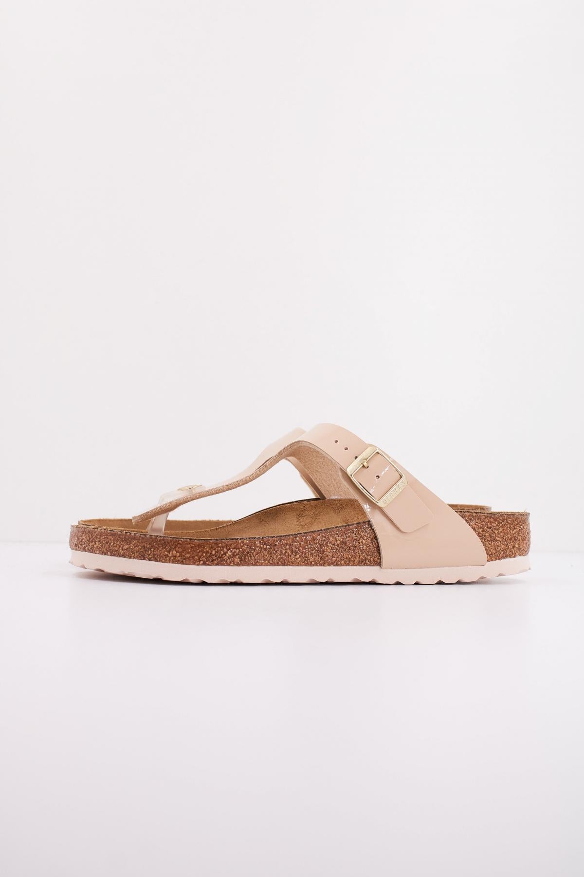 BIRKENSTOCK GIZEH BF PATENT en color NUDE  (1)