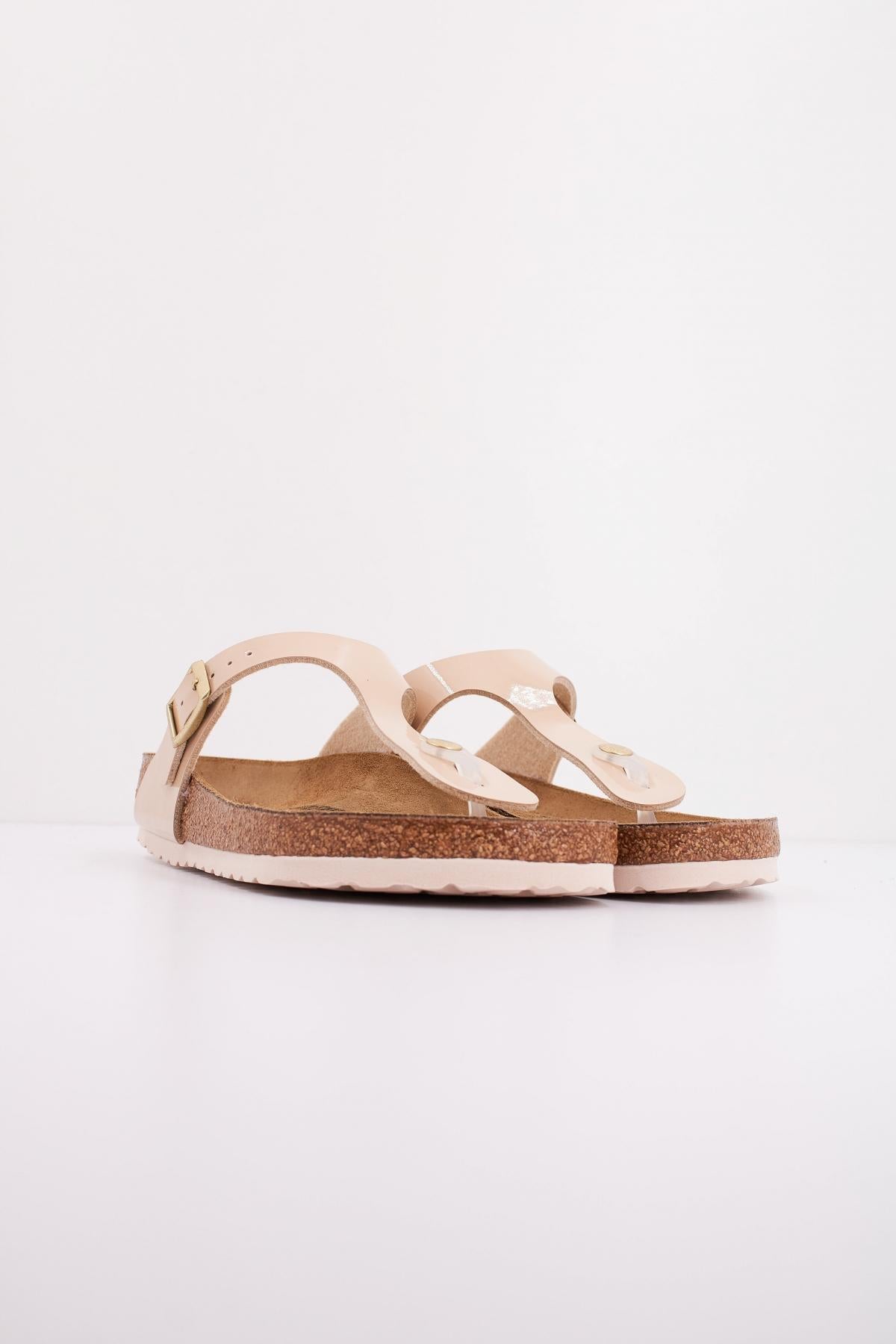 BIRKENSTOCK GIZEH BF PATENT en color NUDE  (2)