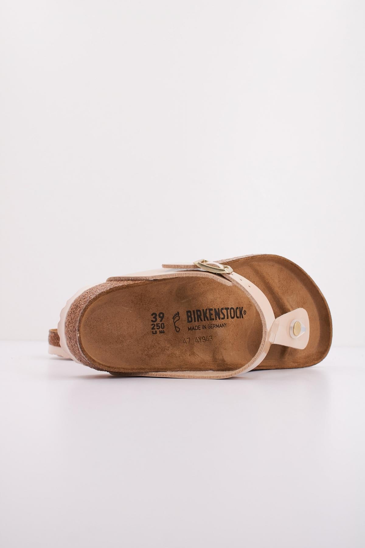 BIRKENSTOCK GIZEH BF PATENT en color NUDE  (4)