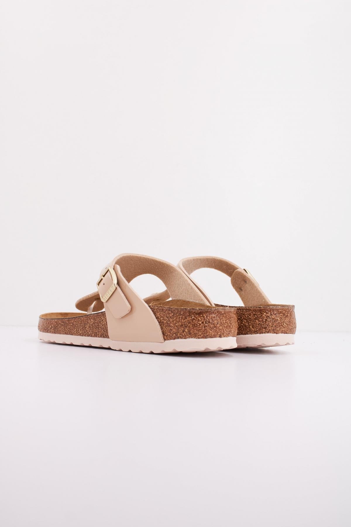 BIRKENSTOCK GIZEH BF PATENT en color NUDE  (5)