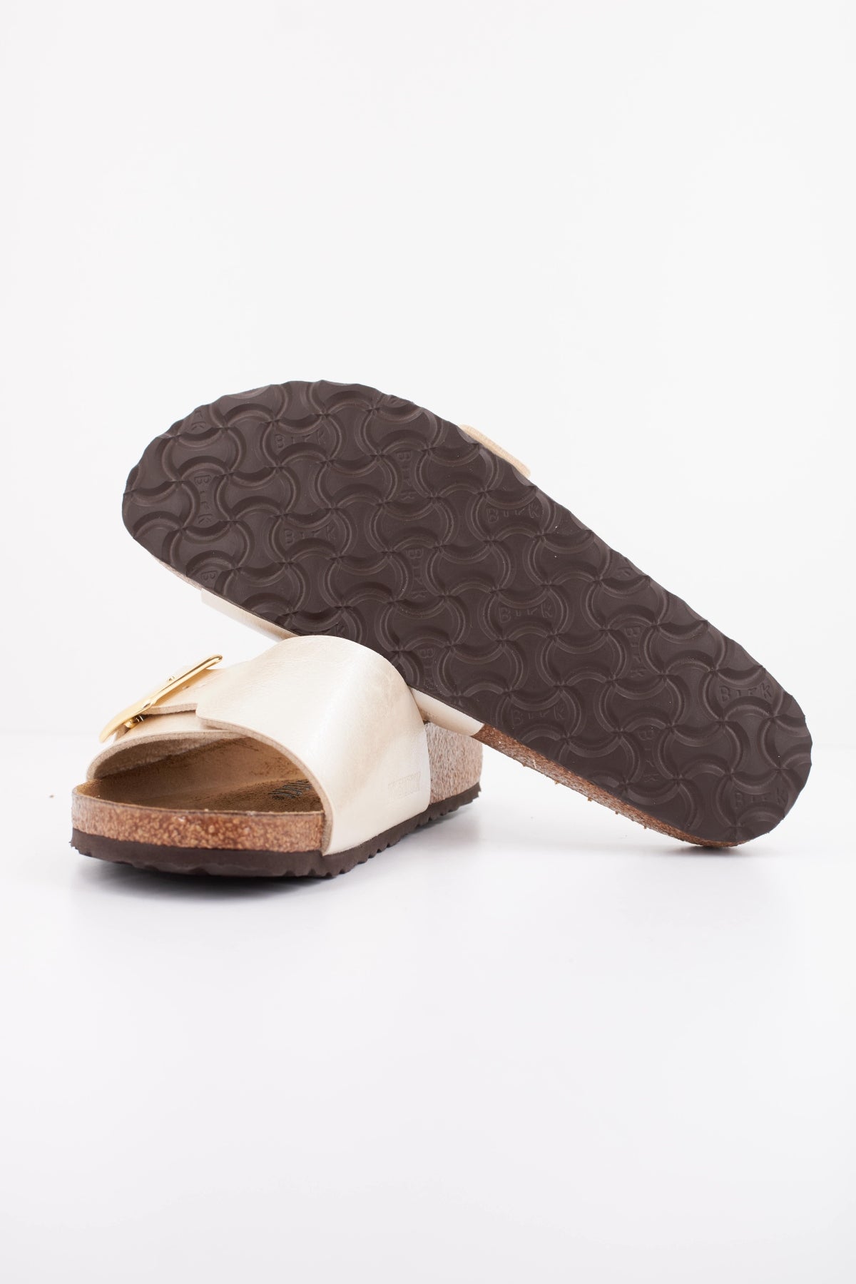 BIRKENSTOCK CATALINA CUSHION BUCKLE en color MARRON CLARO  (5)