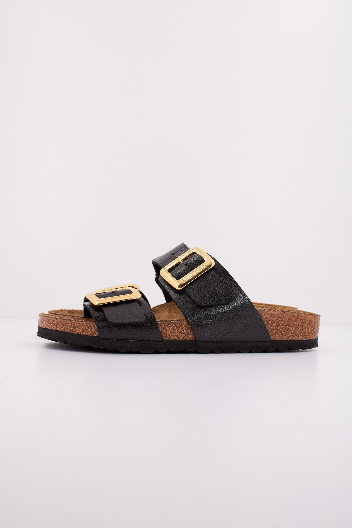 BIRKENSTOCK SYDNEY CUSHIOM BUCKLE en color NEGRO  (1)