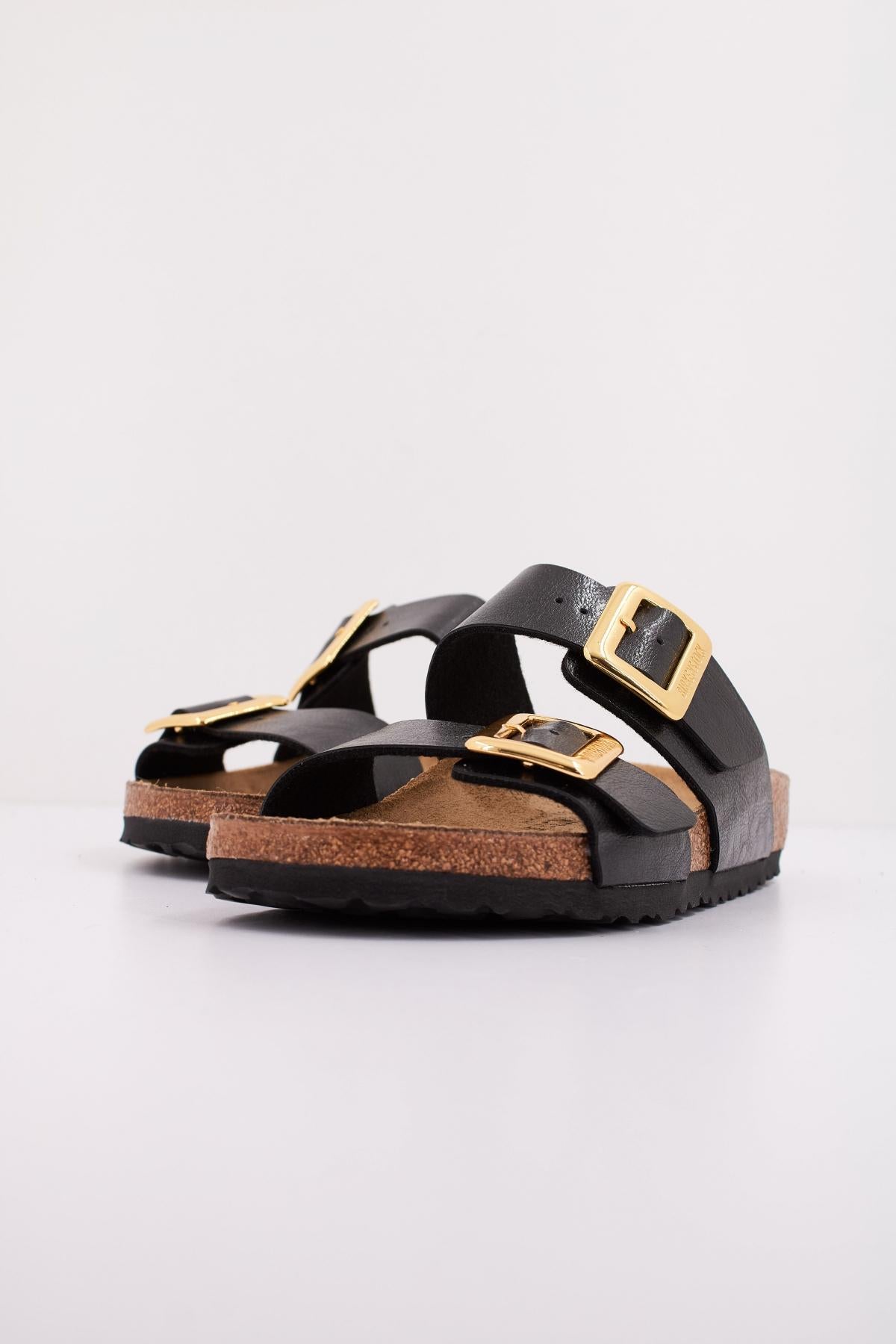 BIRKENSTOCK SYDNEY CUSHIOM BUCKLE en color NEGRO  (2)