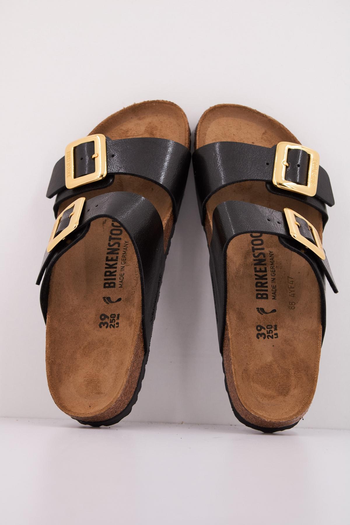 BIRKENSTOCK SYDNEY CUSHIOM BUCKLE en color NEGRO  (3)