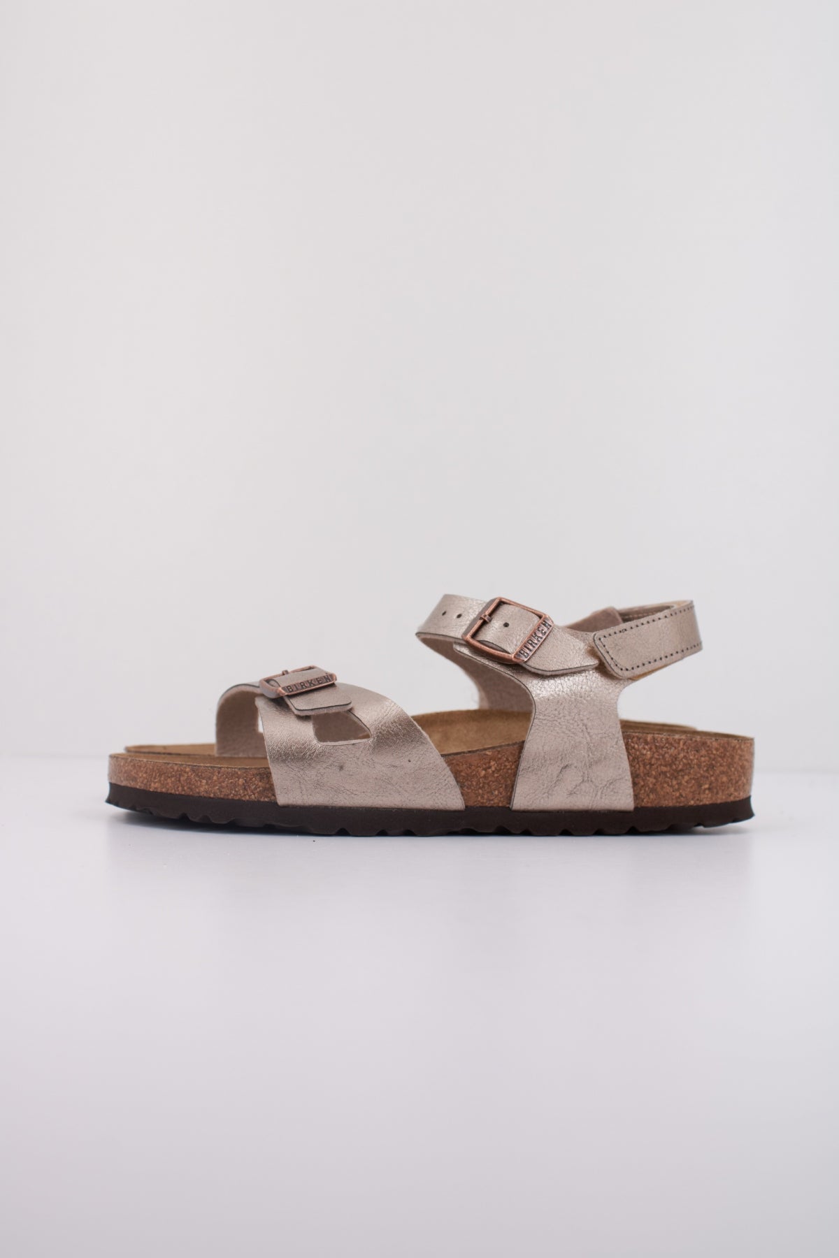 BIRKENSTOCK RIO AS KIDS en color MARRON  (1)