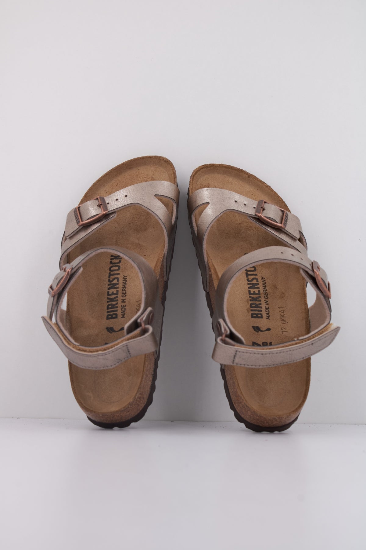 BIRKENSTOCK RIO AS KIDS en color MARRON  (3)