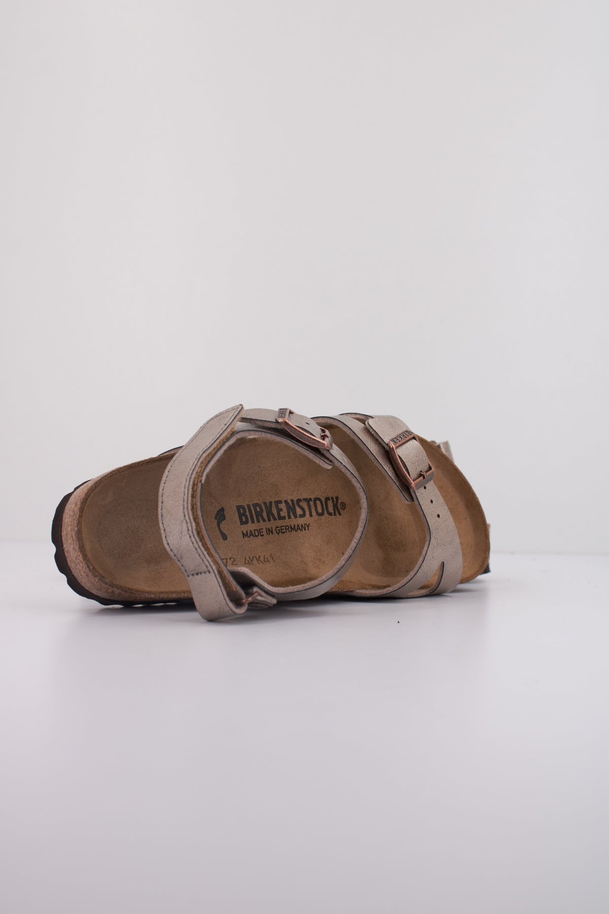 BIRKENSTOCK RIO AS KIDS en color MARRON  (4)