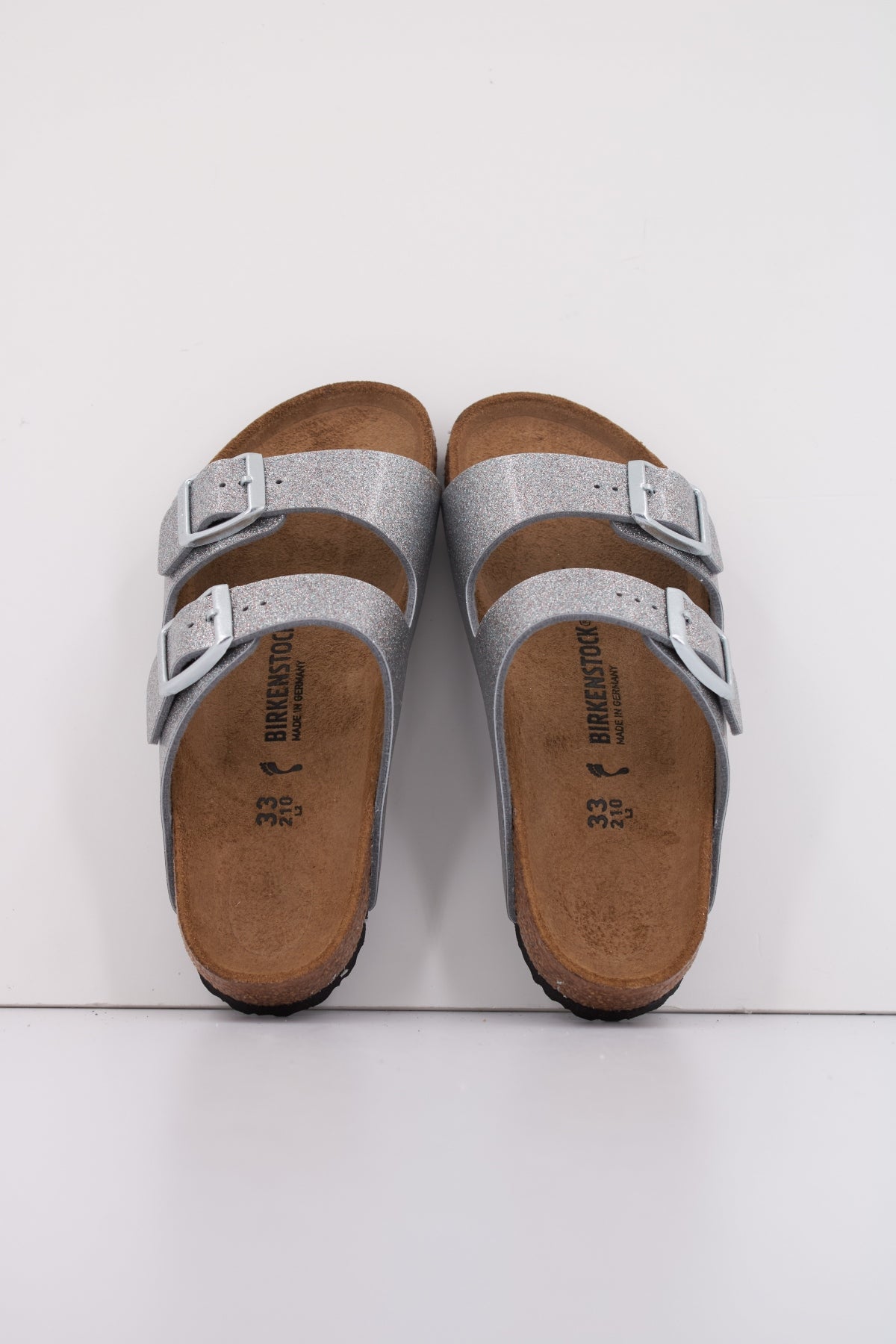 BIRKENSTOCK ARIZONA KIDS BS en color PLATA  (3)