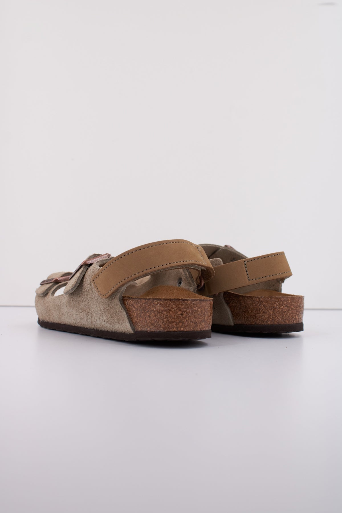 BIRKENSTOCK MILANO AS KIDS en color MARRON  (4)