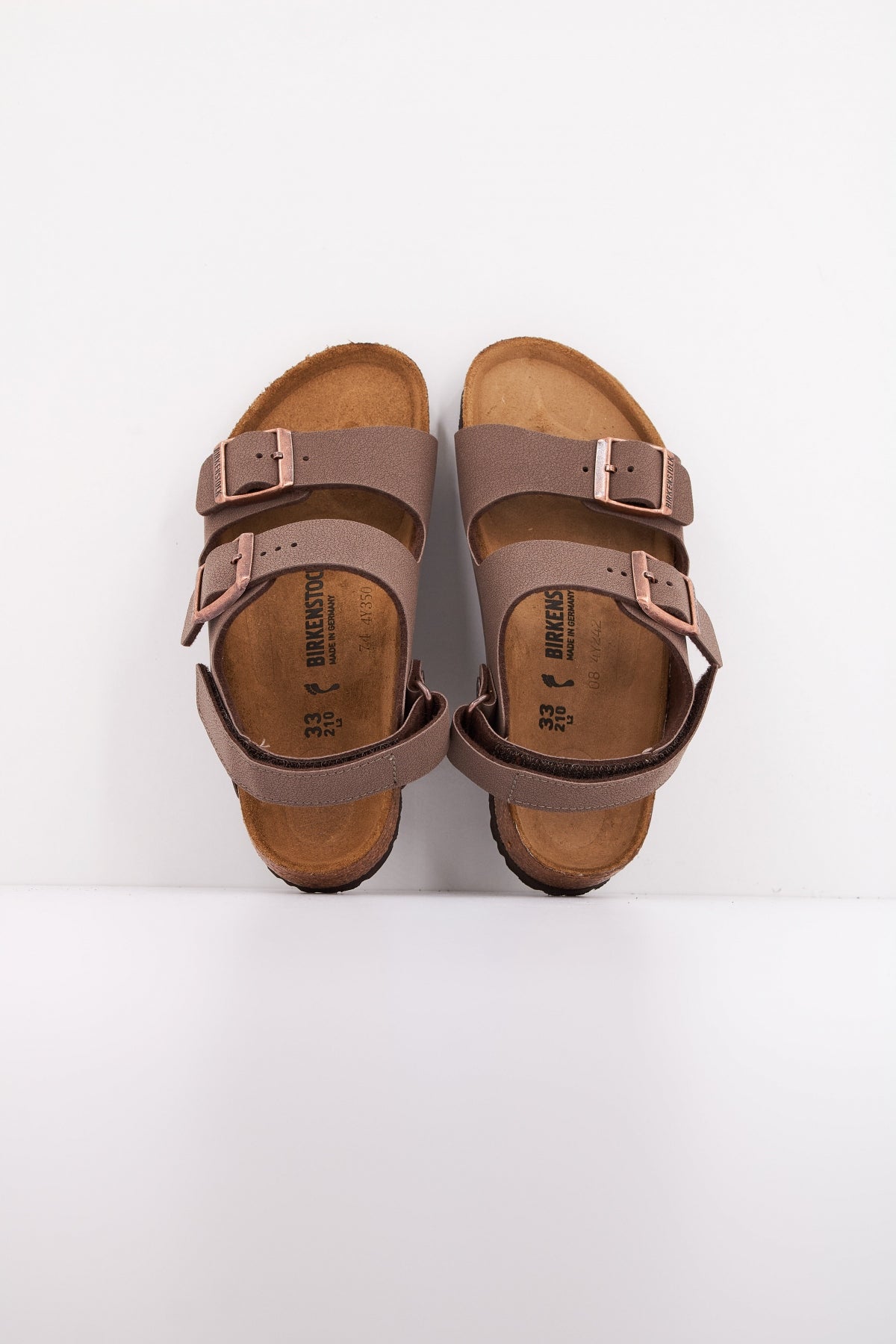 BIRKENSTOCK MILANO AS en color MARRON  (3)