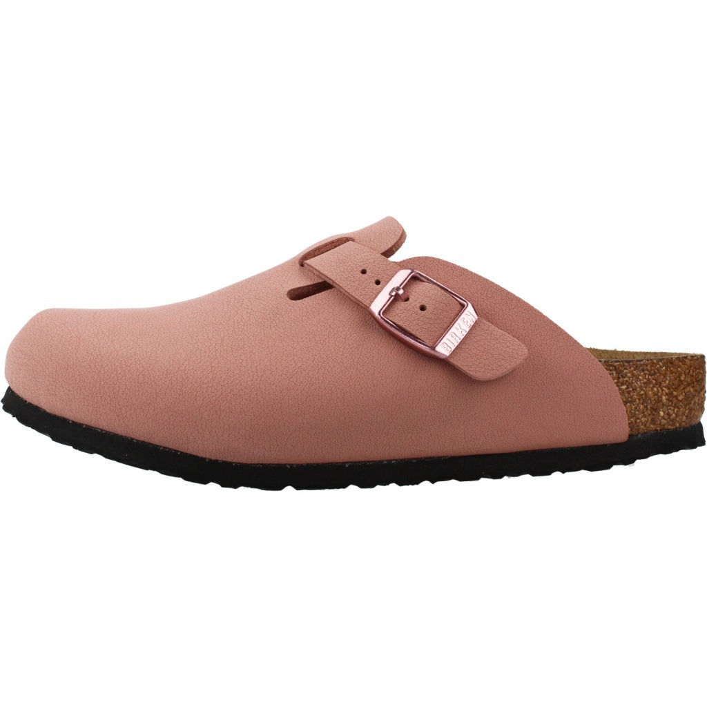 BIRKENSTOCK BOSTON KIDS BIRKIBUC en color ROSA  (2)