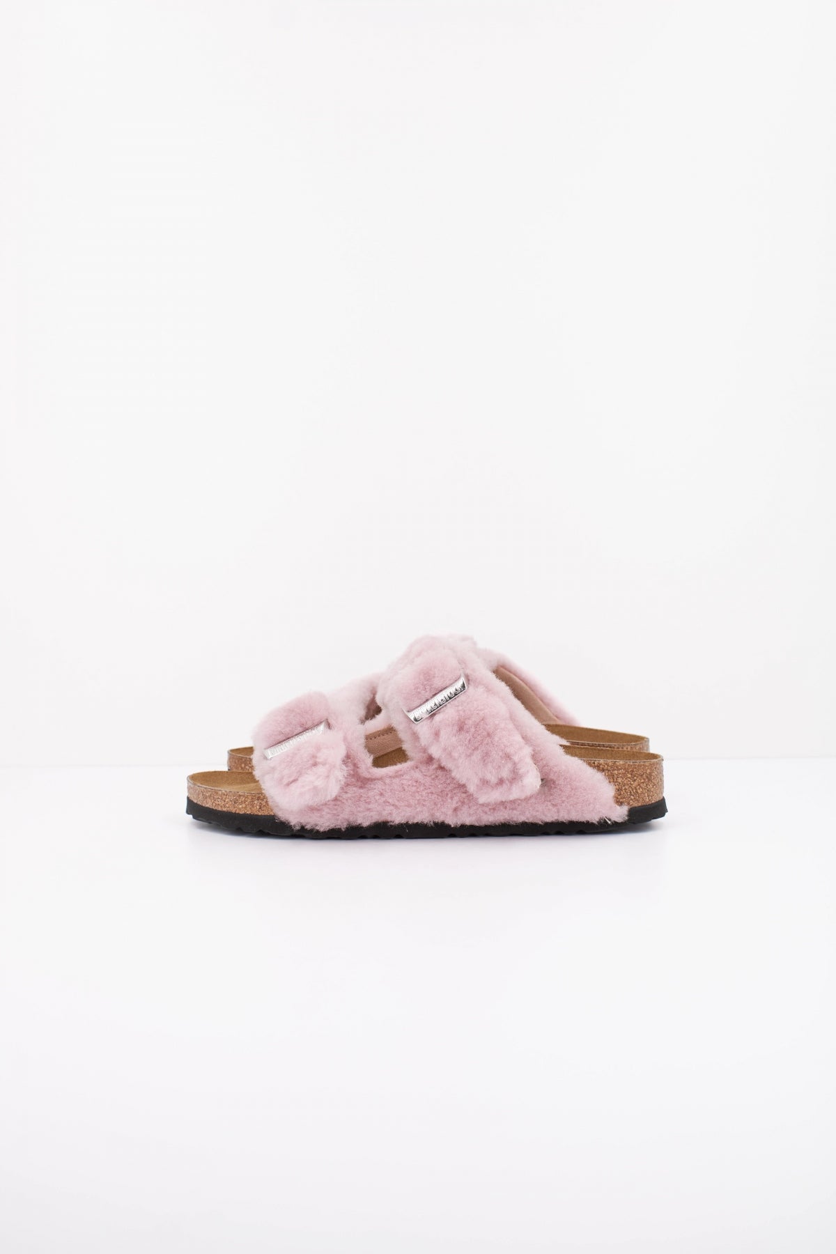 BIRKENSTOCK ARIZONA SHEARLING RIVET LOGO OS en color ROSA  (1)
