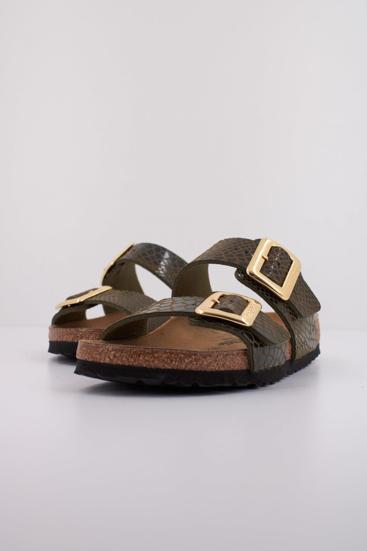 BIRKENSTOCK SYDNEY CUSHION BUCKLE en color VERDE  (2)