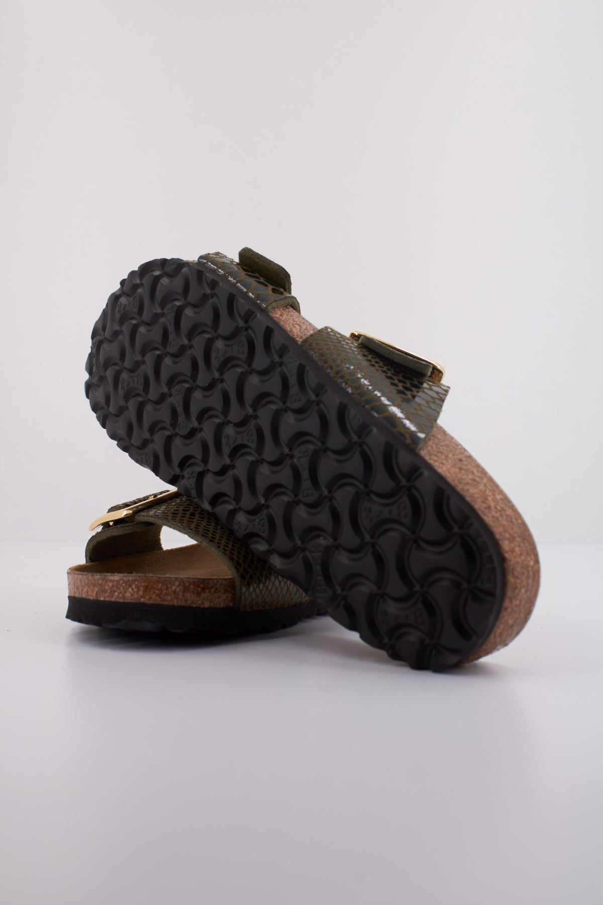 BIRKENSTOCK SYDNEY CUSHION BUCKLE en color VERDE  (5)