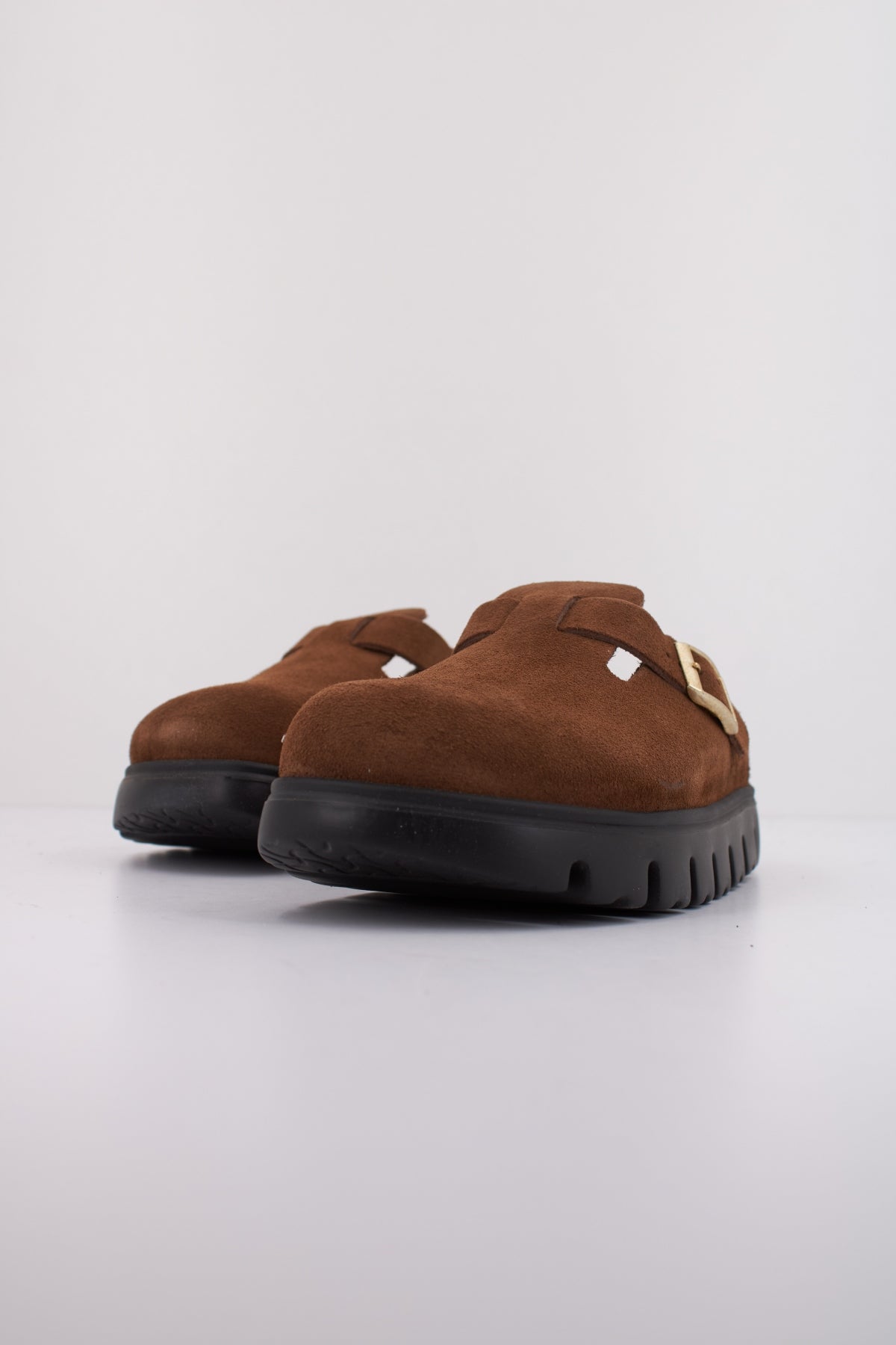 BIRKENSTOCK BOSTON CHUNKY en color MARRON  (2)