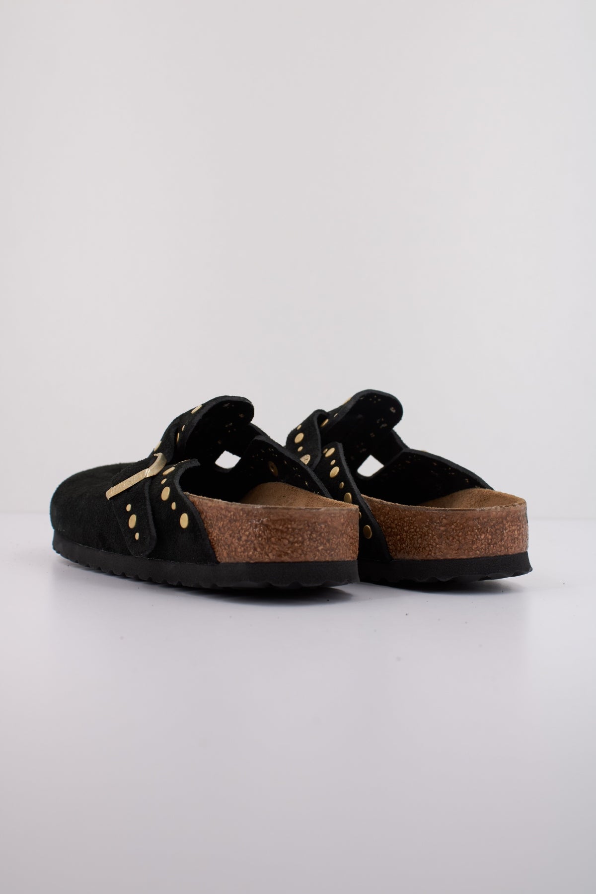 BIRKENSTOCK BOSTON RIVET BORDER en color NEGRO  (4)