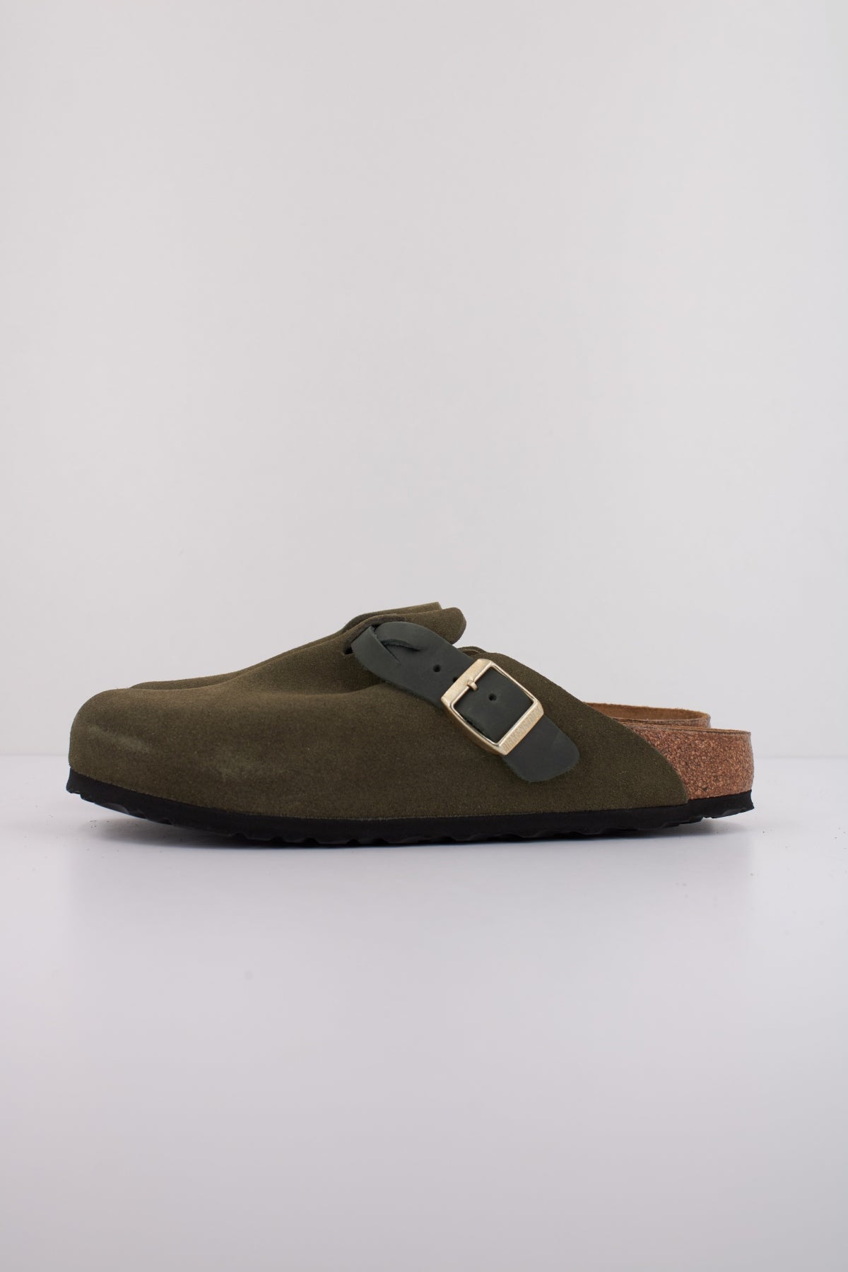 BIRKENSTOCK BOSTON BRAIDED en color VERDE  (1)