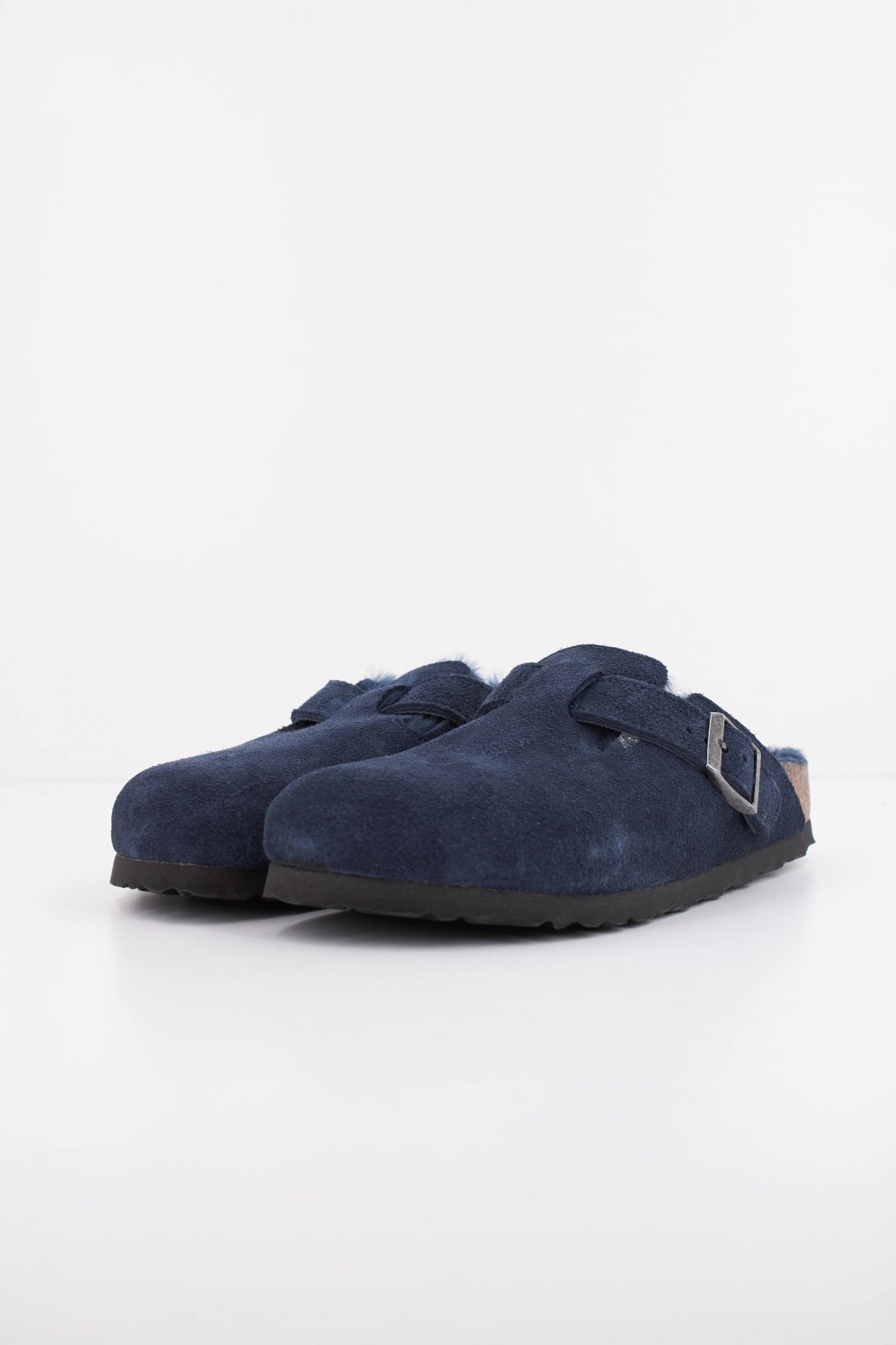 BIRKENSTOCK BOSTON SHEARLING en color AZUL  (2)
